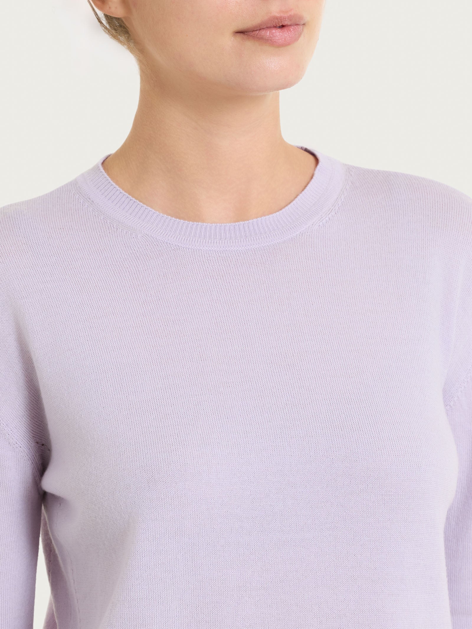 Ragno Merino Soft Girocollo Maglia Thistle Pura Lana