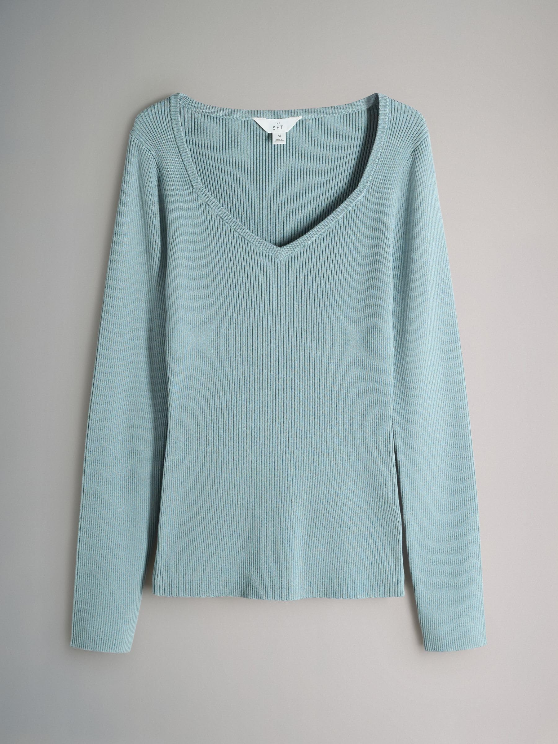 Geo Next The Set Top Donna Maniche Lunghe x3 Scollo a Cuore