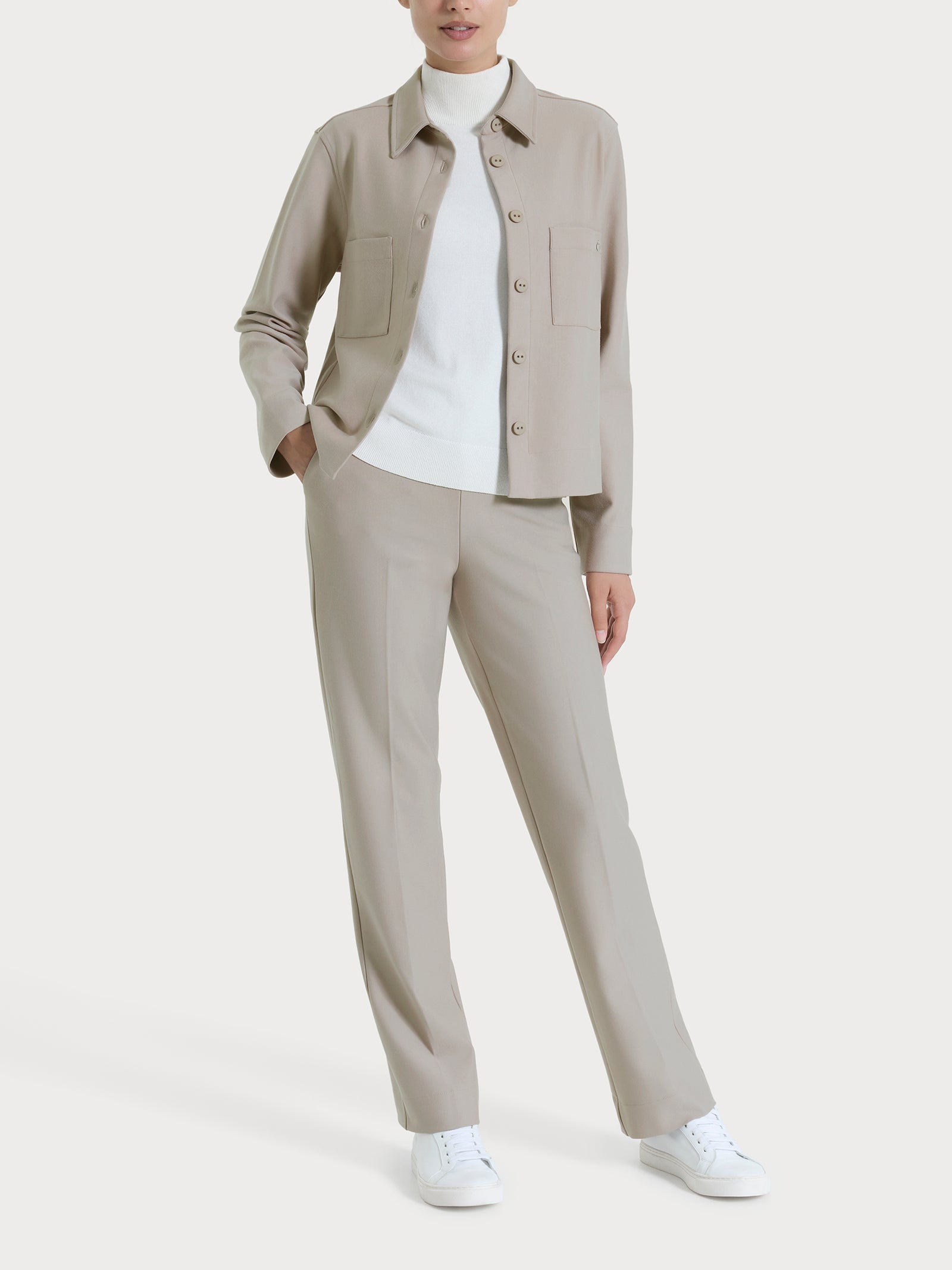 Ragno Gem Compact Shacket Giacca String viscosa