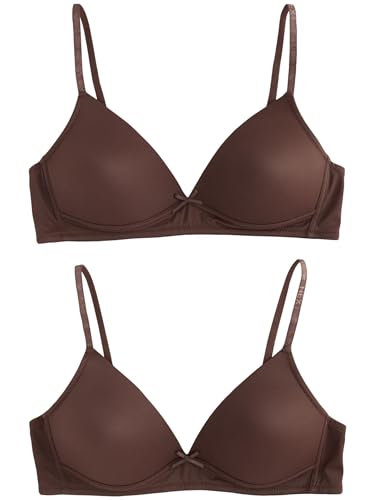 Next Confezione da 2 Reggiseni Sportivi Marrone 65 sostegno