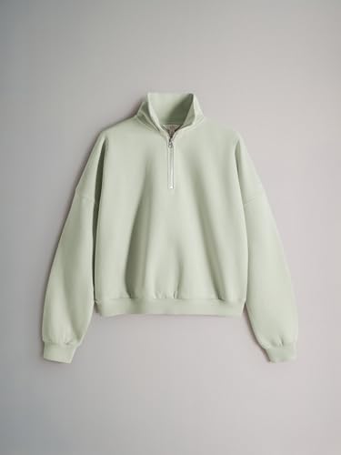 Next The Set tuta donna 2 pezzi S verde chiaro zip