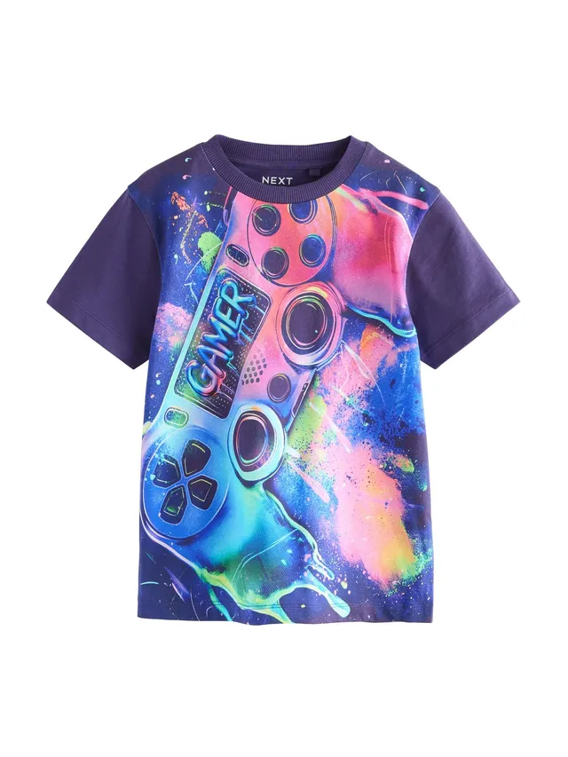 Next T-Shirt a Maniche Corte Stampa Integrale Bambino Regular