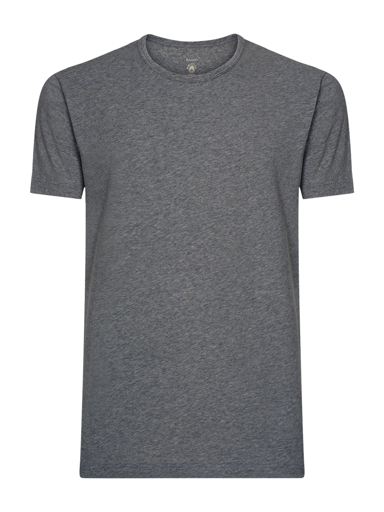 Ragno Comfort maglietta girocollo grigio mel. cotone