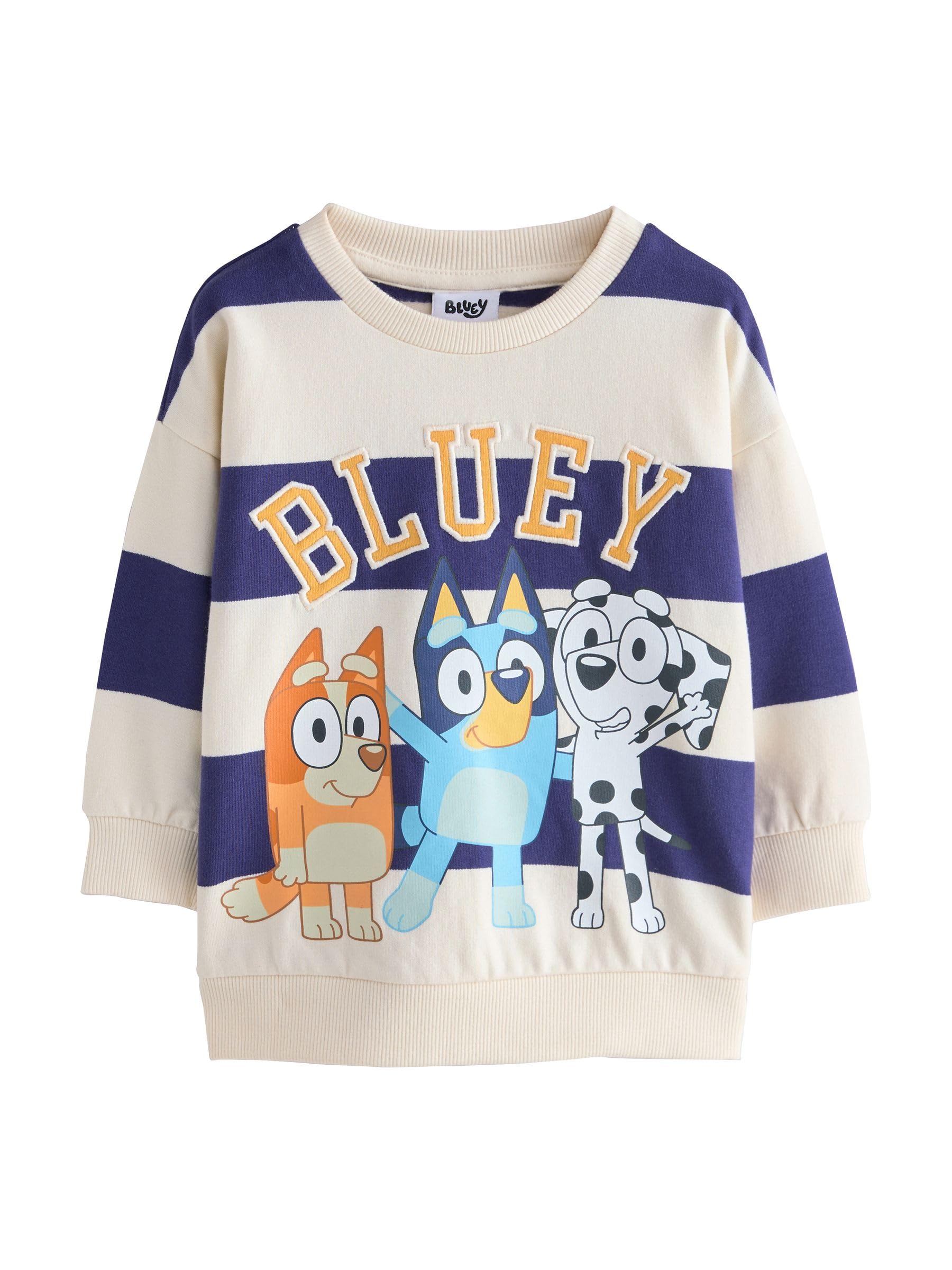 Geo Next Bluey Felpa Girocollo Cotone 116-122 Bimbo