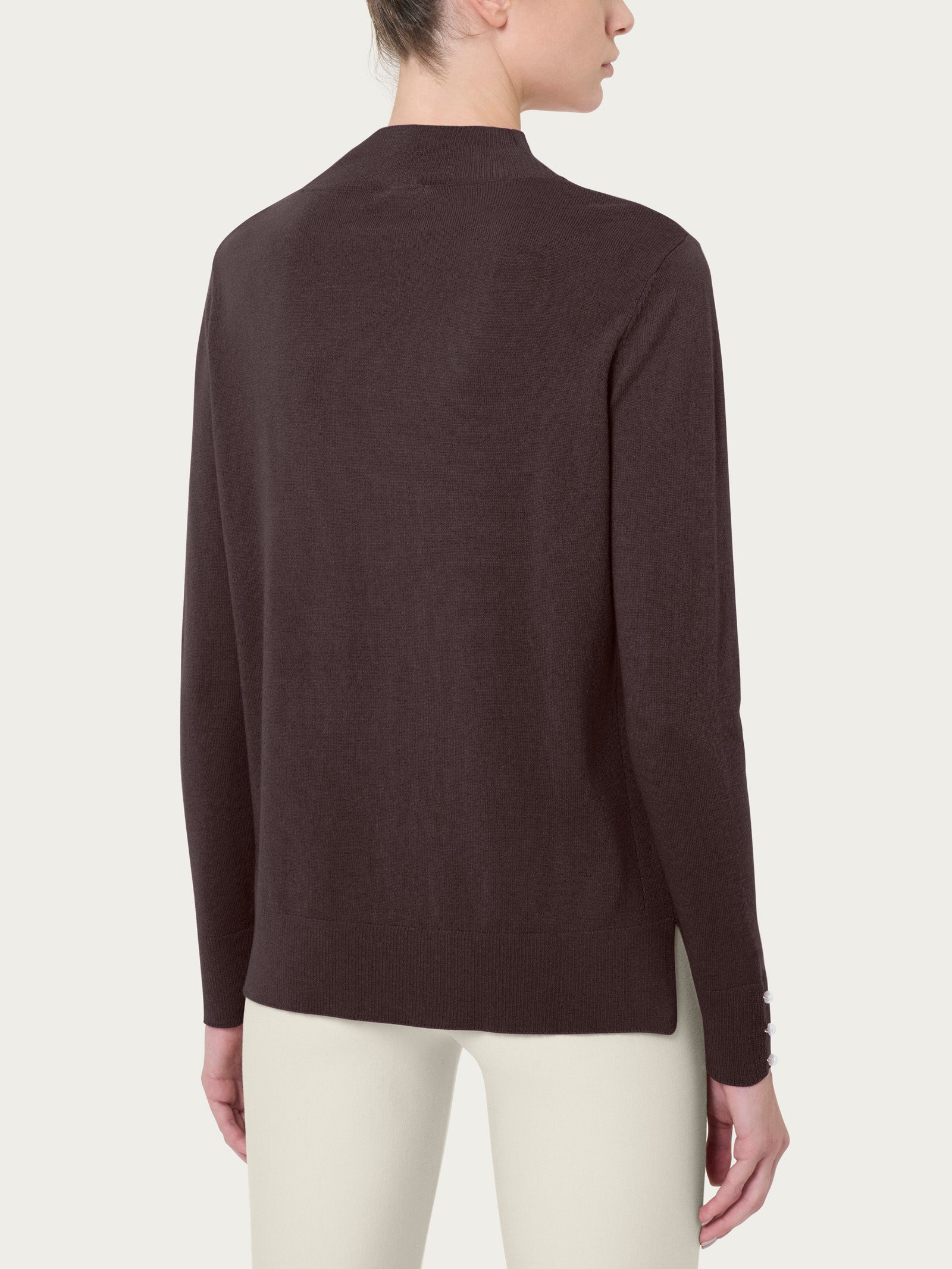 Ragno Merino Soft lupetto Chocolate lana