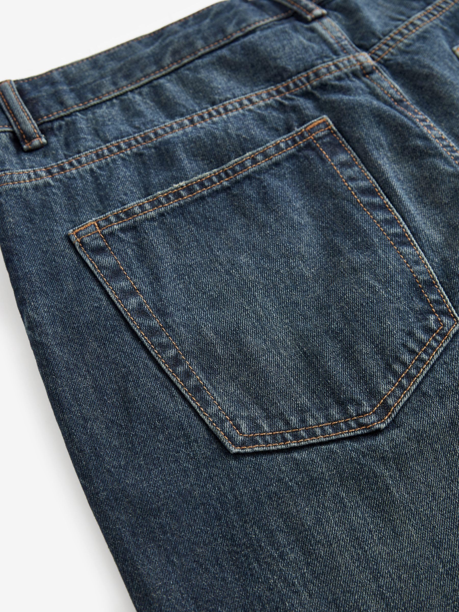Next Jeans Bootcut Uomo 100% Cotone Denim Classico