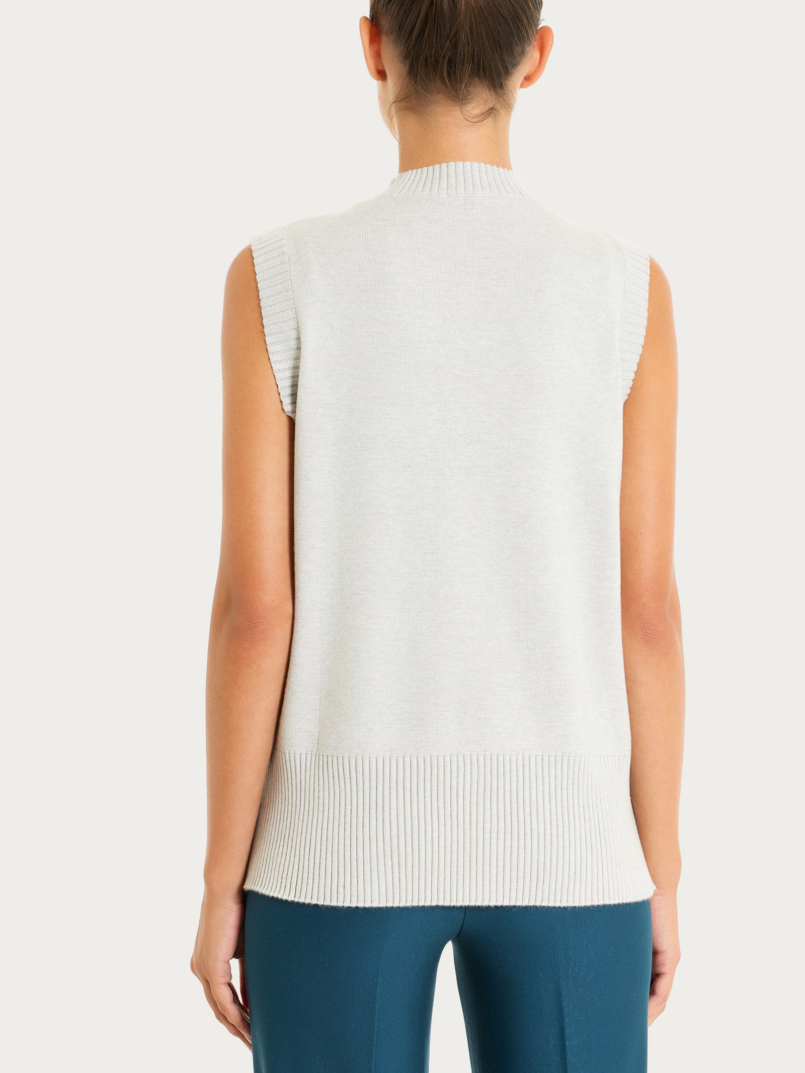 Ragno Super Soft Maglia Smanicata champignon