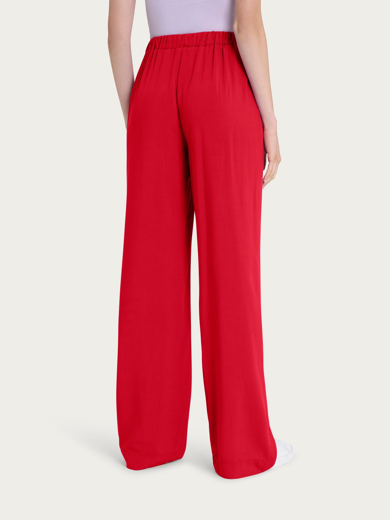 Ragno EcoSeta pantalone ampio Salsa luminoso