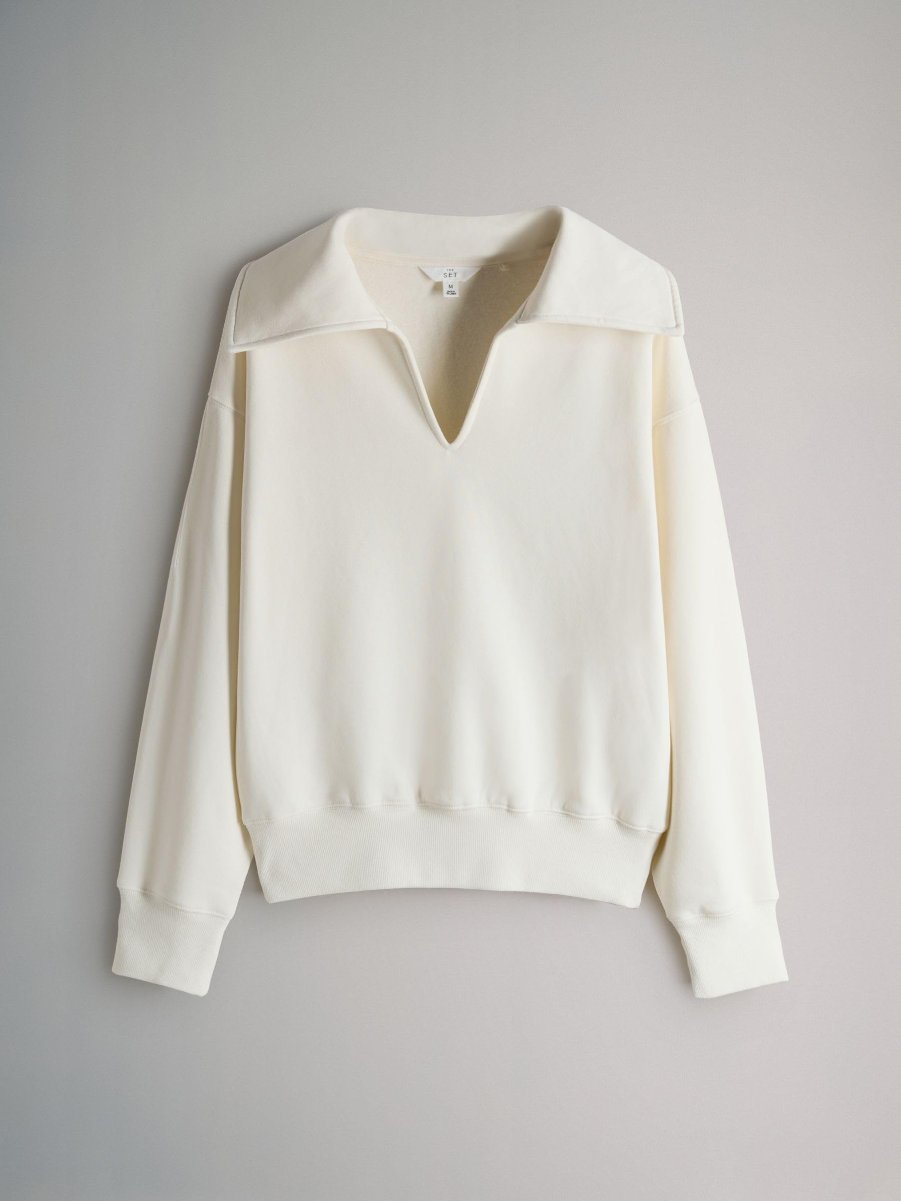 Geo Next The Set felpa collo aperto donna 2 pezzi maniche lunghe