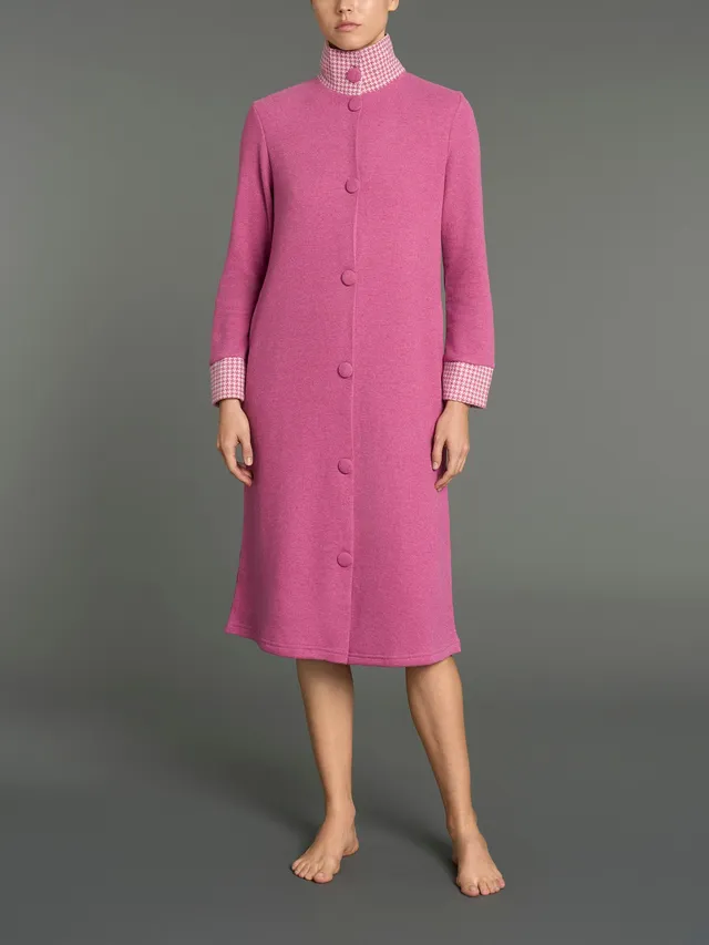 Ragno Cotton Eco Pile vestaglia lunga Fant. Vinaccia