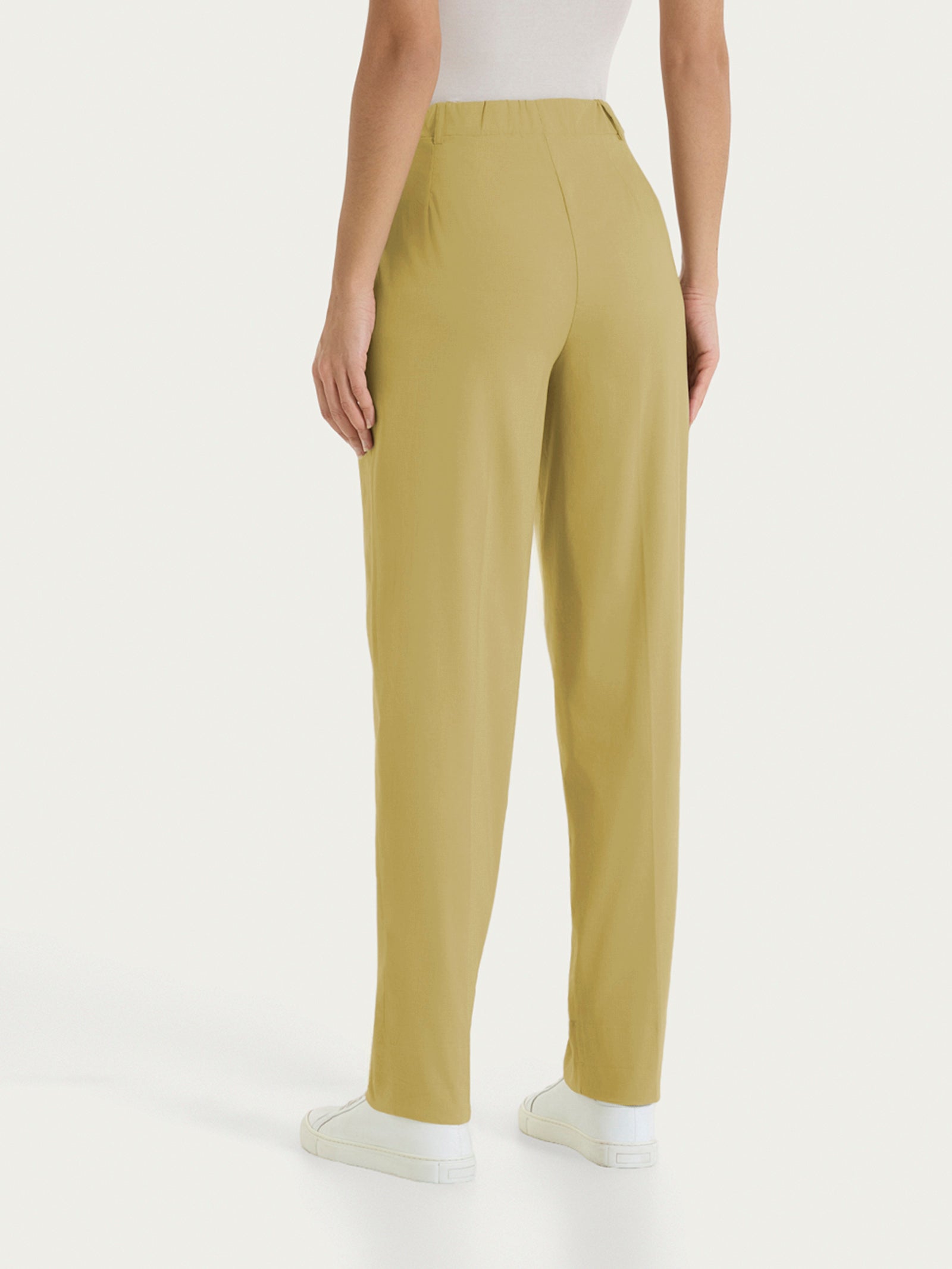 Ragno Super Fresh Pantalone Tapered Donna Cotone Khaki