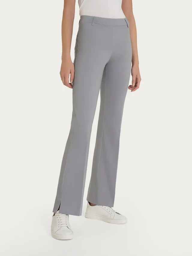 Ragno Satin Power The Flare pantalone grigio Ultimate Gray