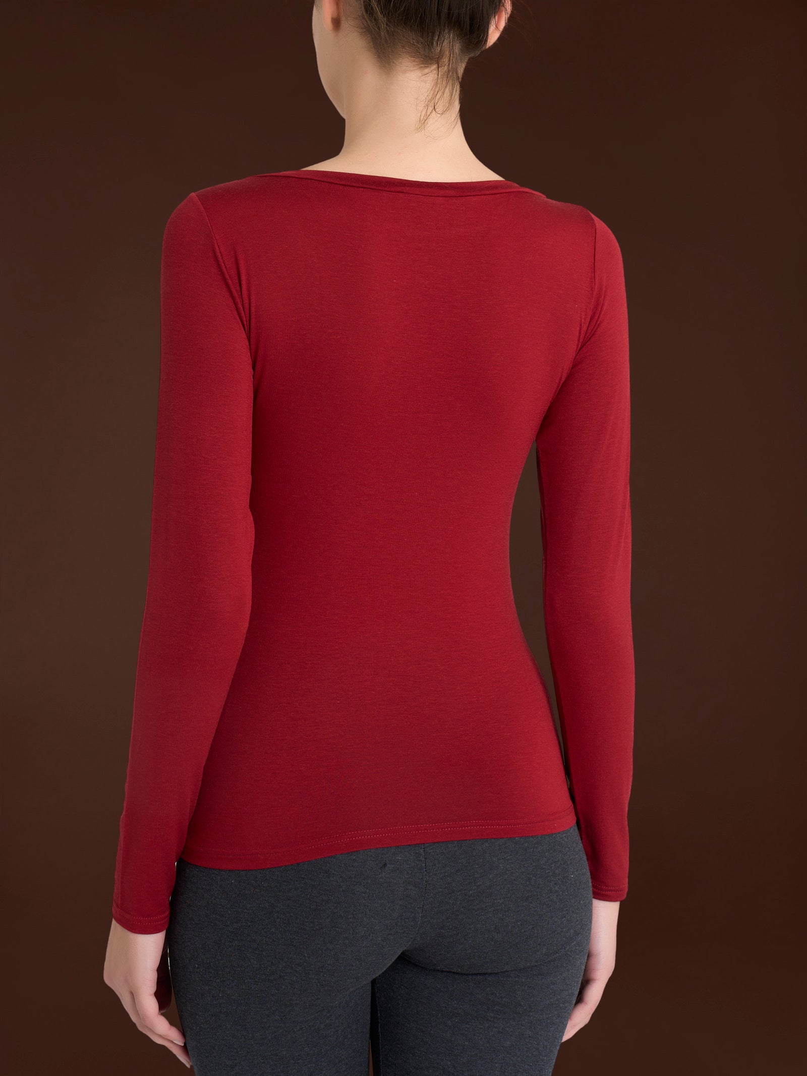 Ragno Tenderwool Maglietta Collo Barchetta Amarena Lana