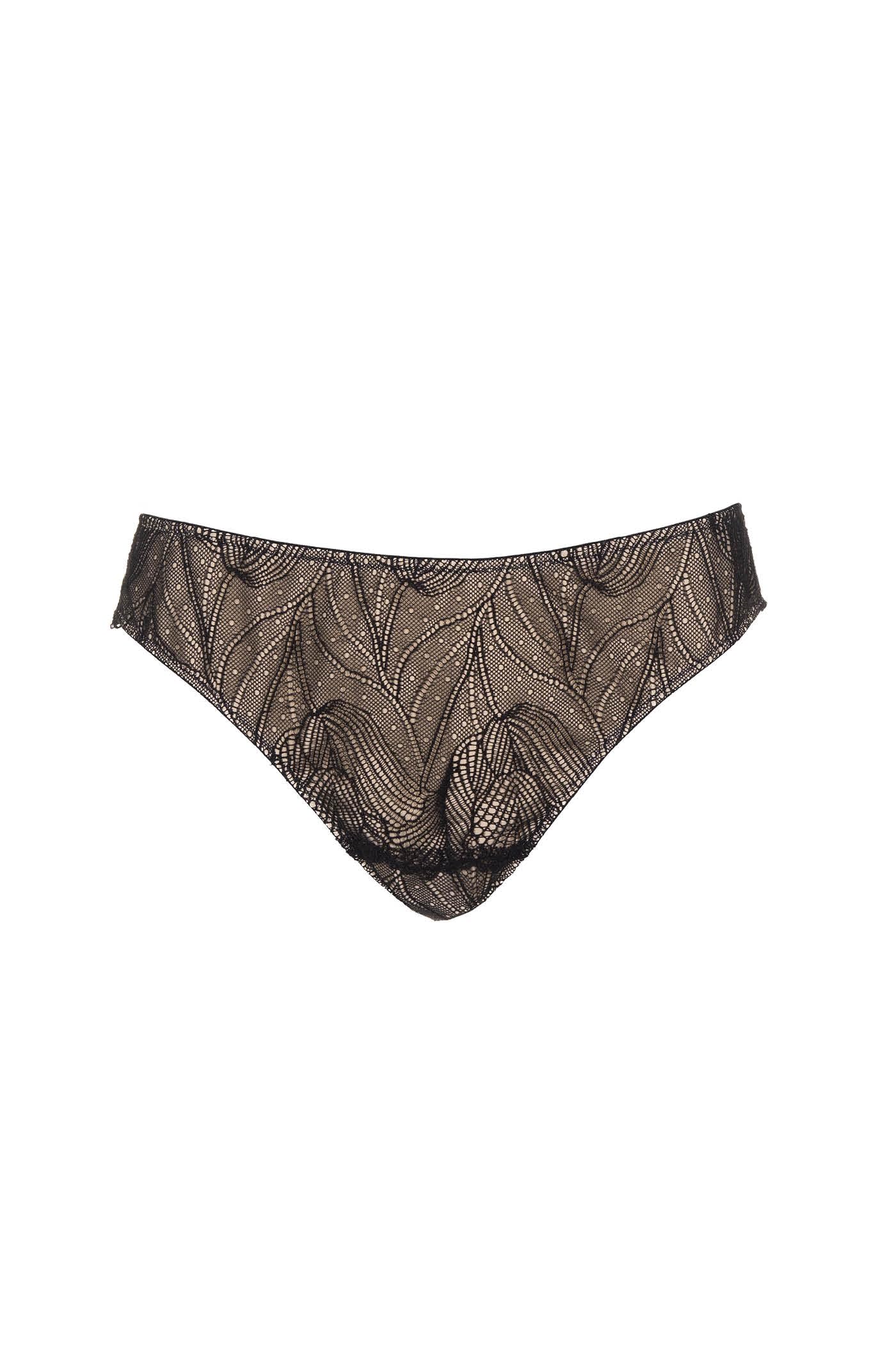 Goldenpoint Midnight Tulip Brasiliana Fianco Basso Pizzo Cotone