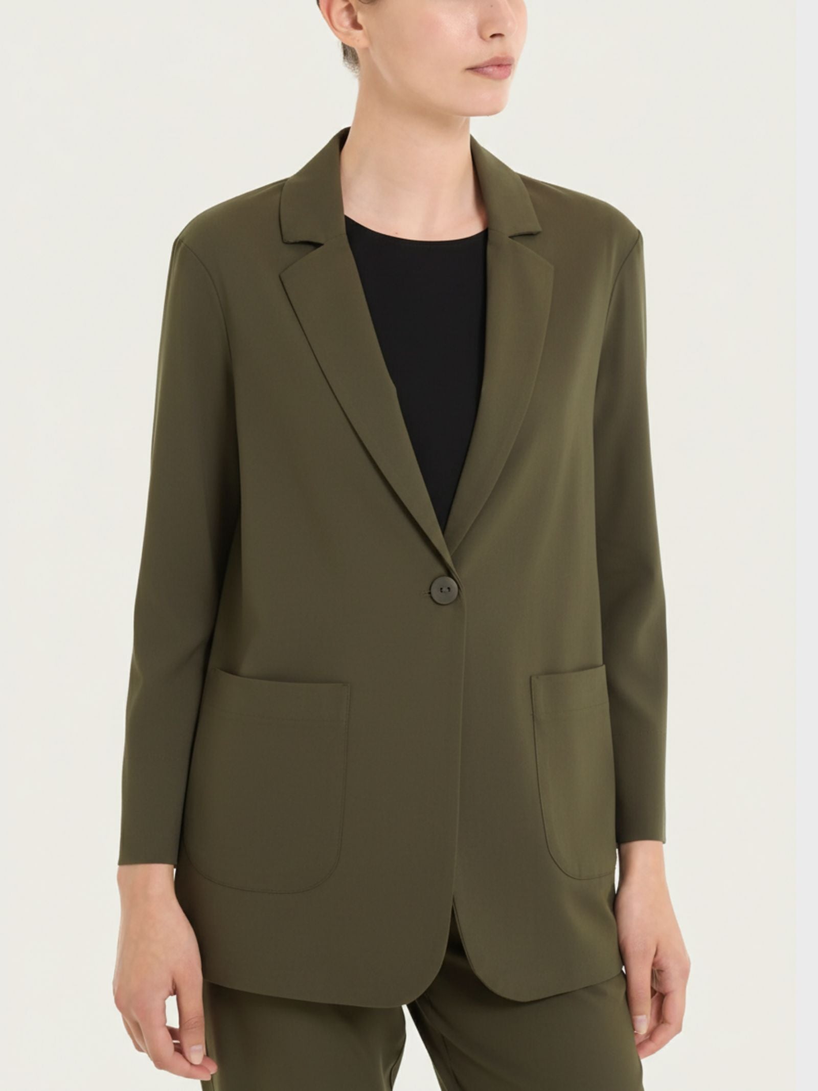 Ragno Super Fresh Blazer donna Dark Olive leggero