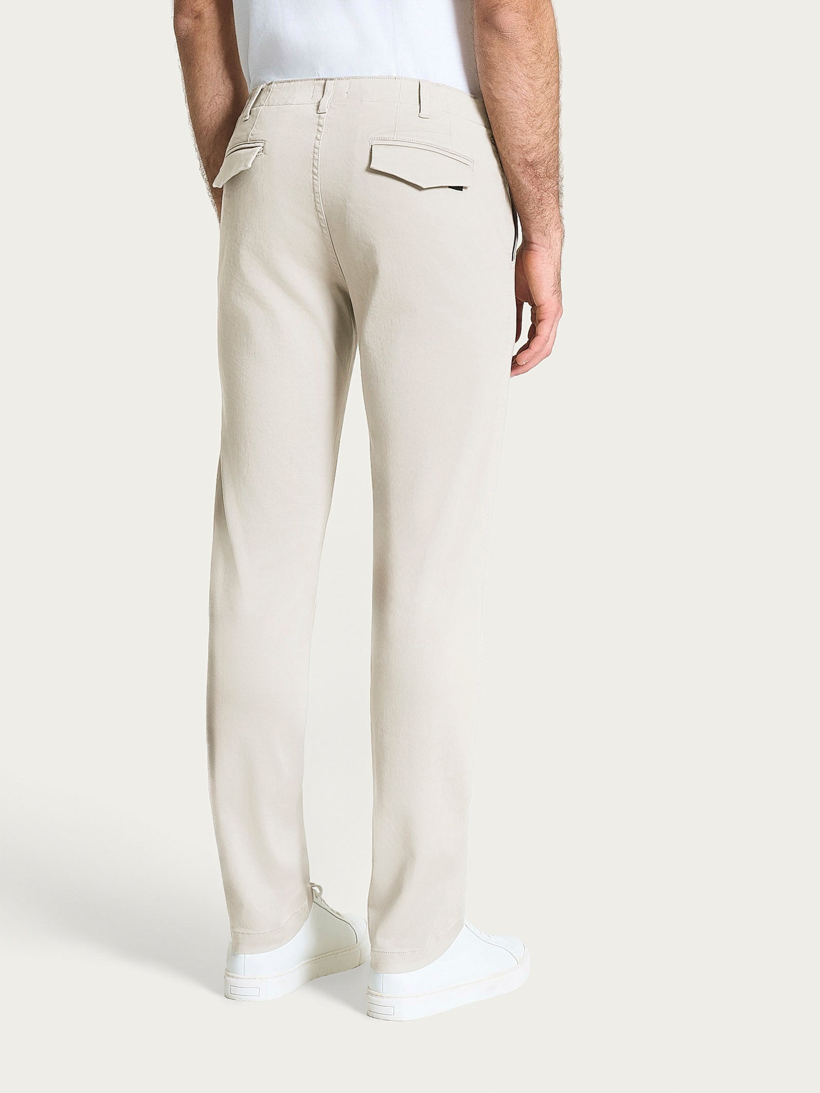 Ragno Twill Eco Cotton pantalone chino uomo Champignon