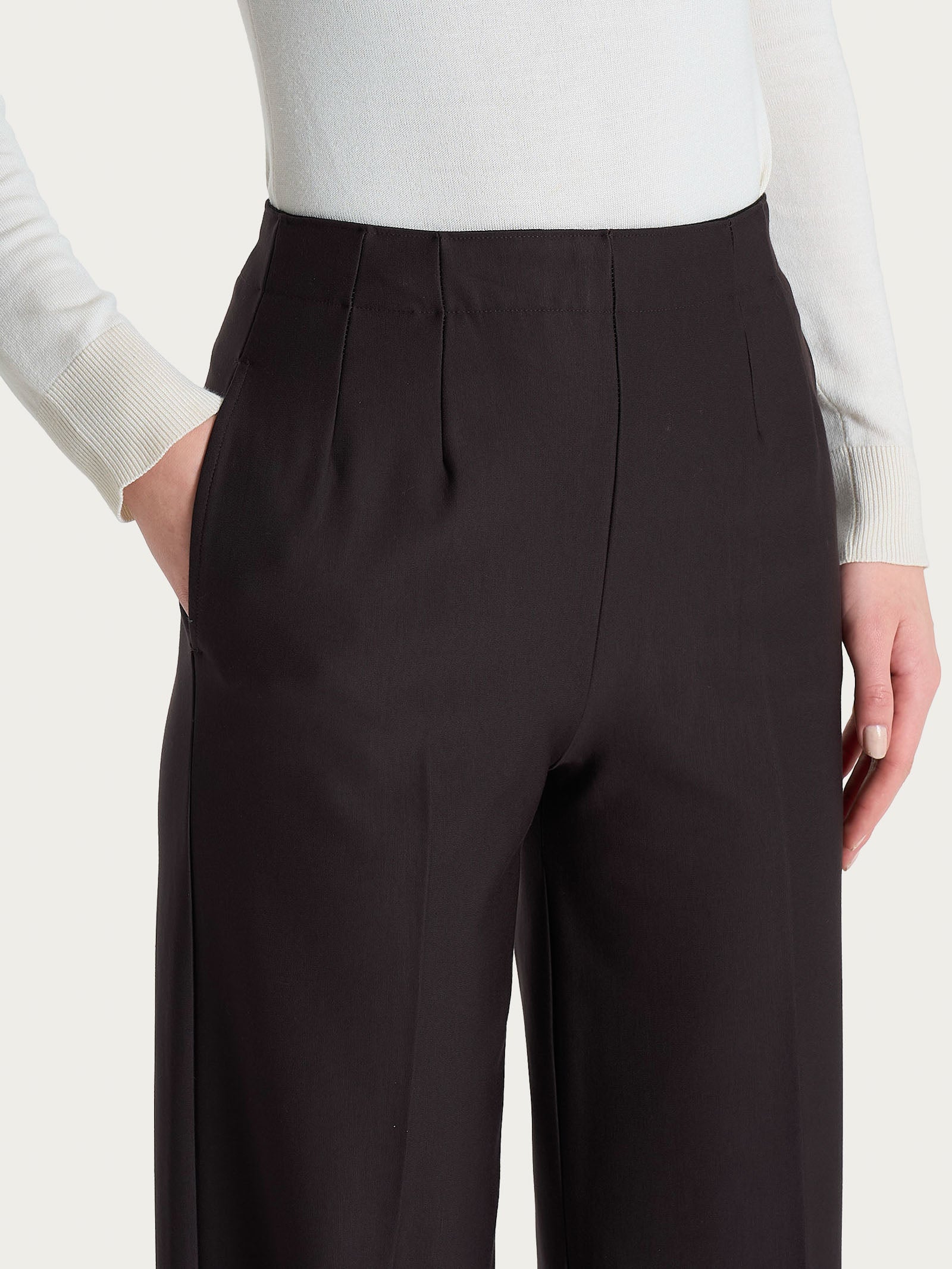 Ragno Compact pantalone ampio Chocolate Torte tasche