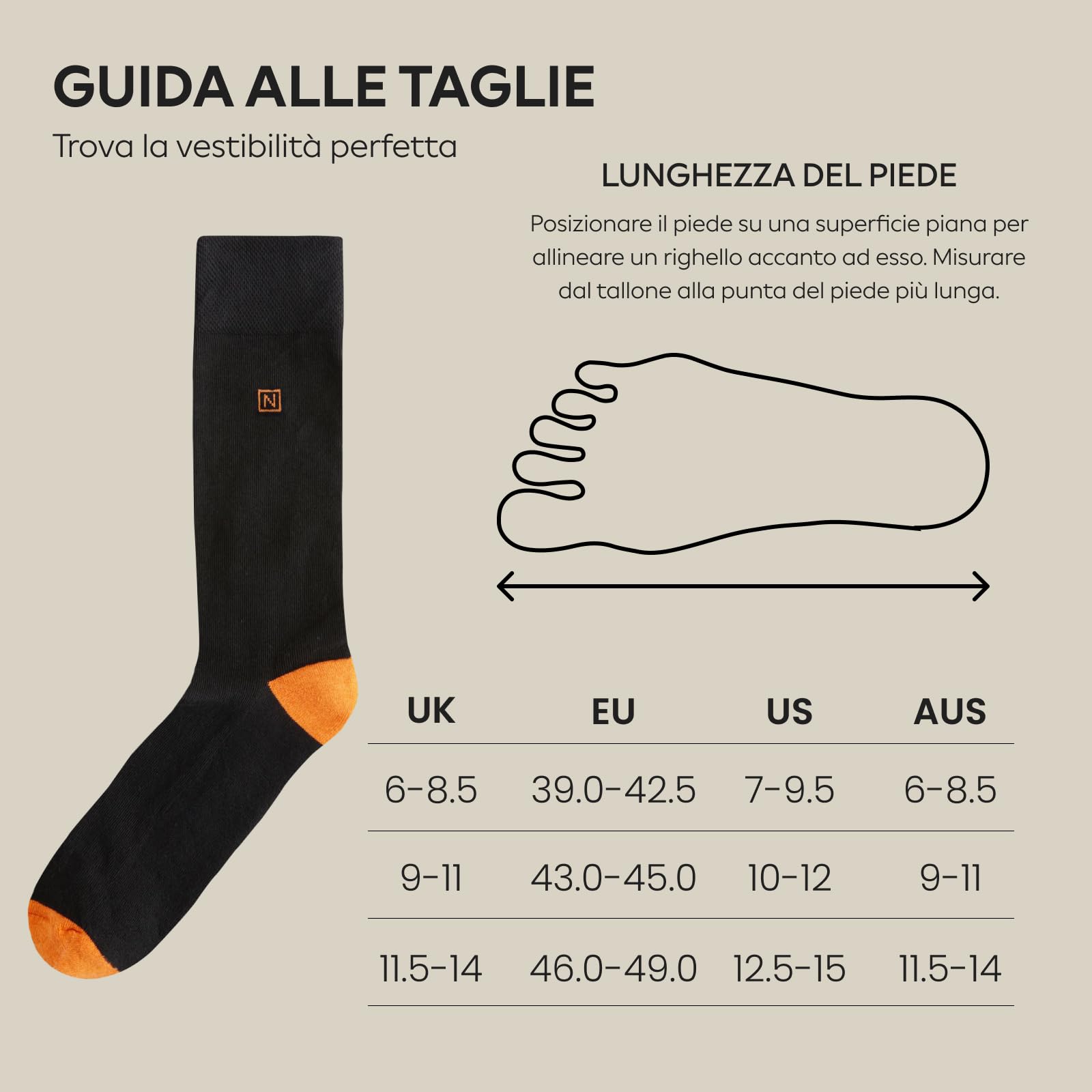 Next calzini uomo neri 5 paia cotone imbottiti