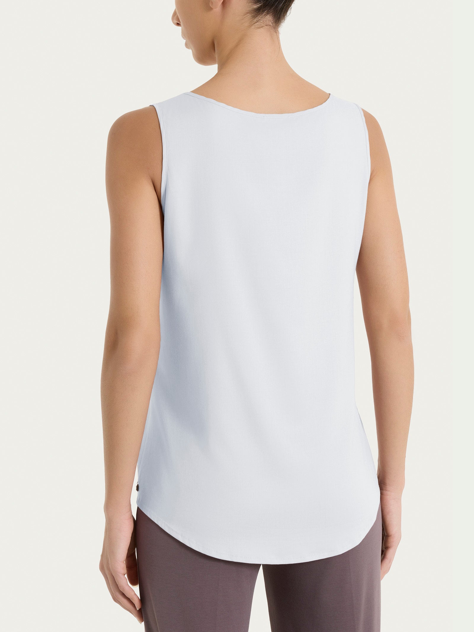 Ragno Voile Stretch Top Spalla Larga Lilac Hint leggero