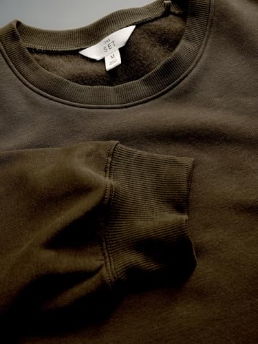 Next The Set tuta donna felpa e jogging con polsini