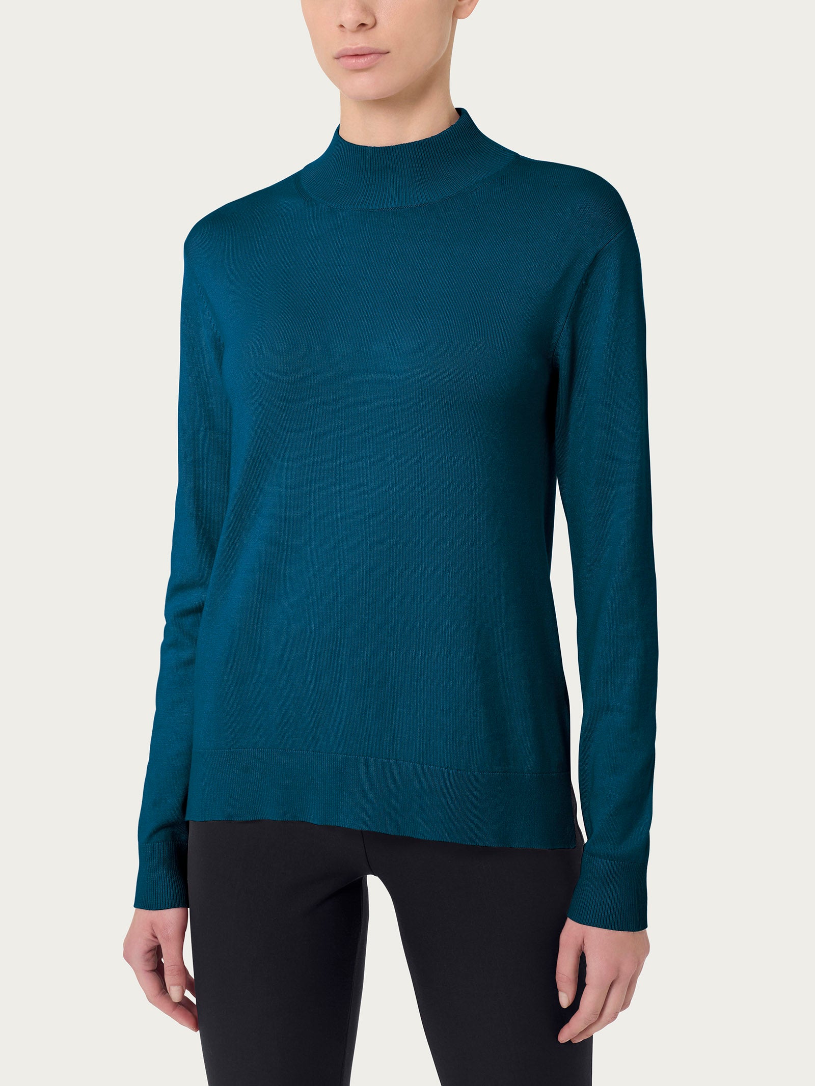 Ragno Four Seasons Lupetto maglia blu reflecting pond
