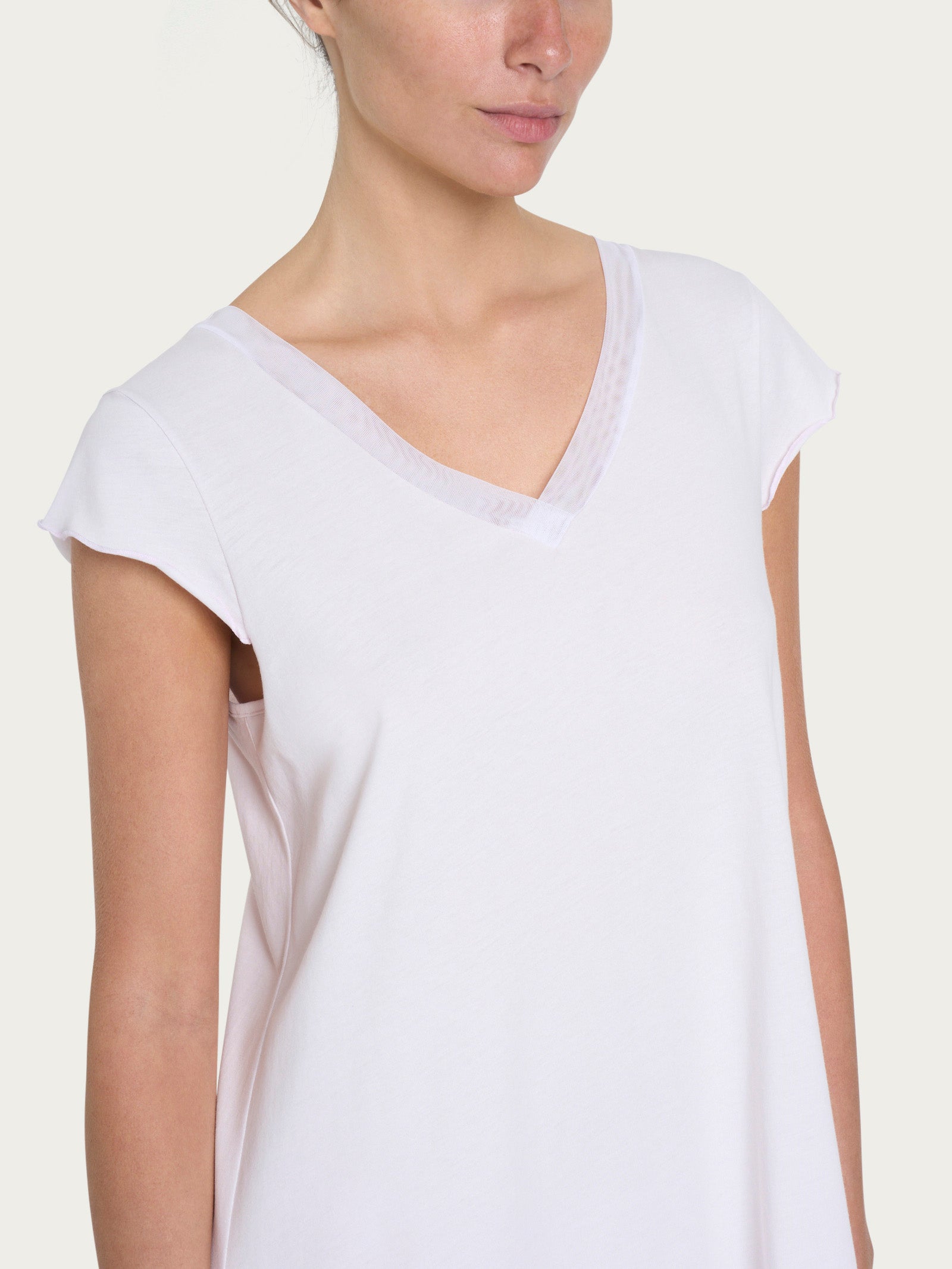 Ragno Sweet Emotion Camicia Notte Orchid Tint cotone