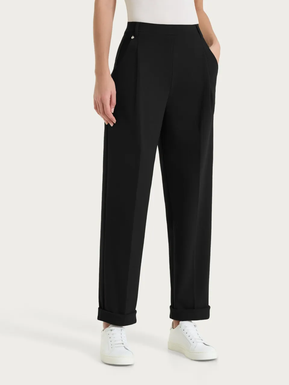 Ragno Compact Light Carota nero pantalone estivo