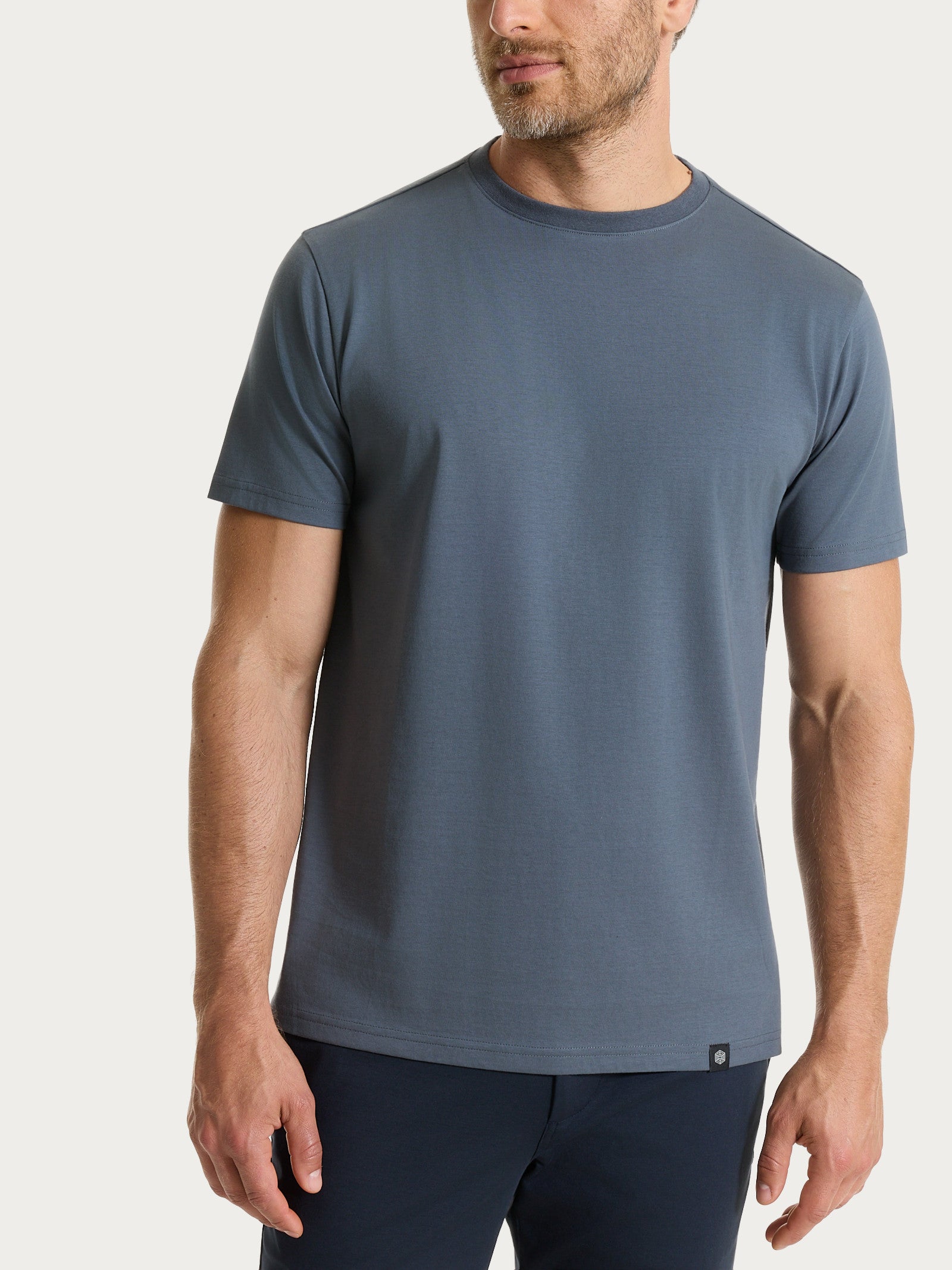 Ragno Four Seasons t-shirt girocollo Turbulence nera