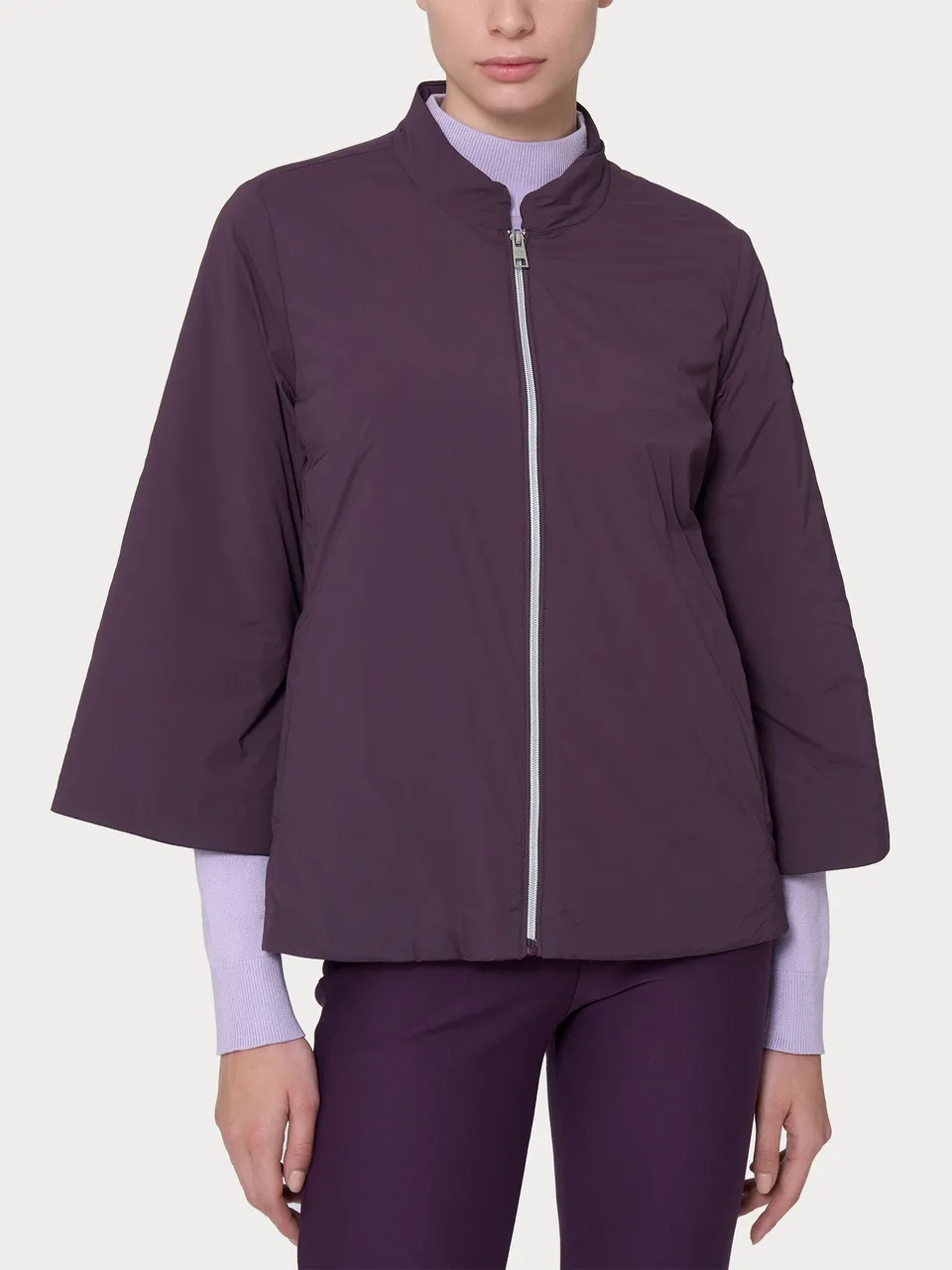 Ragno Piumerino 100g manica 3/4 Plum Perfect leggero