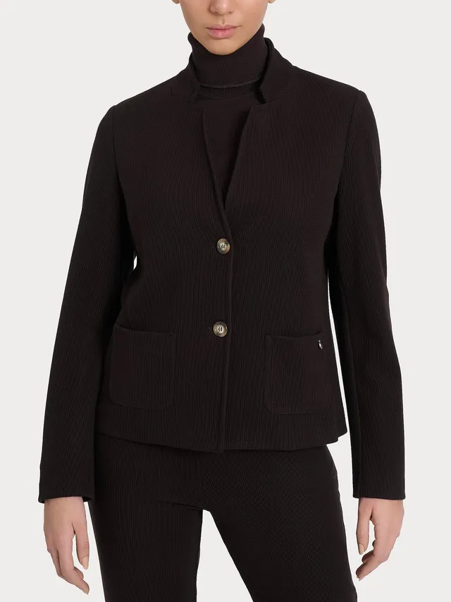 Ragno Relaxed Wardrobe blazer corto marrone chocolate