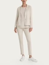 Ragno Satin Power pinocchietto donna Champignon skinny spacco