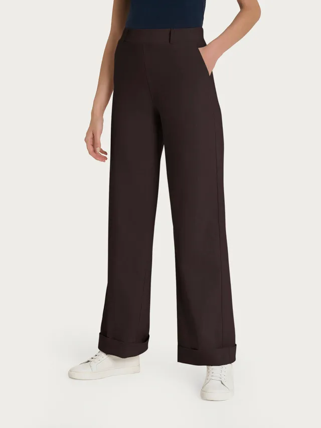 Ragno Super Fresh pantaloni donna larghi chocolate torte