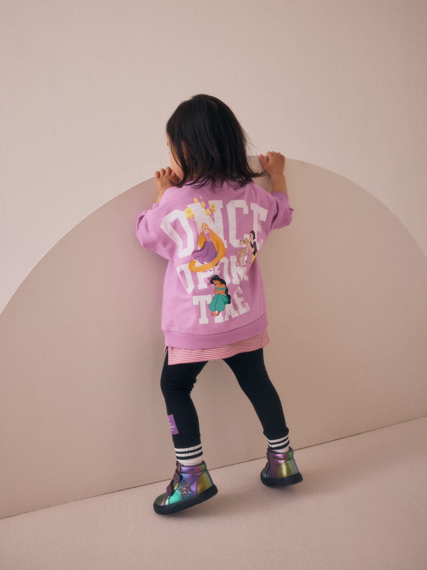 Geo Next completo top finto strato e leggings bambina Principesse