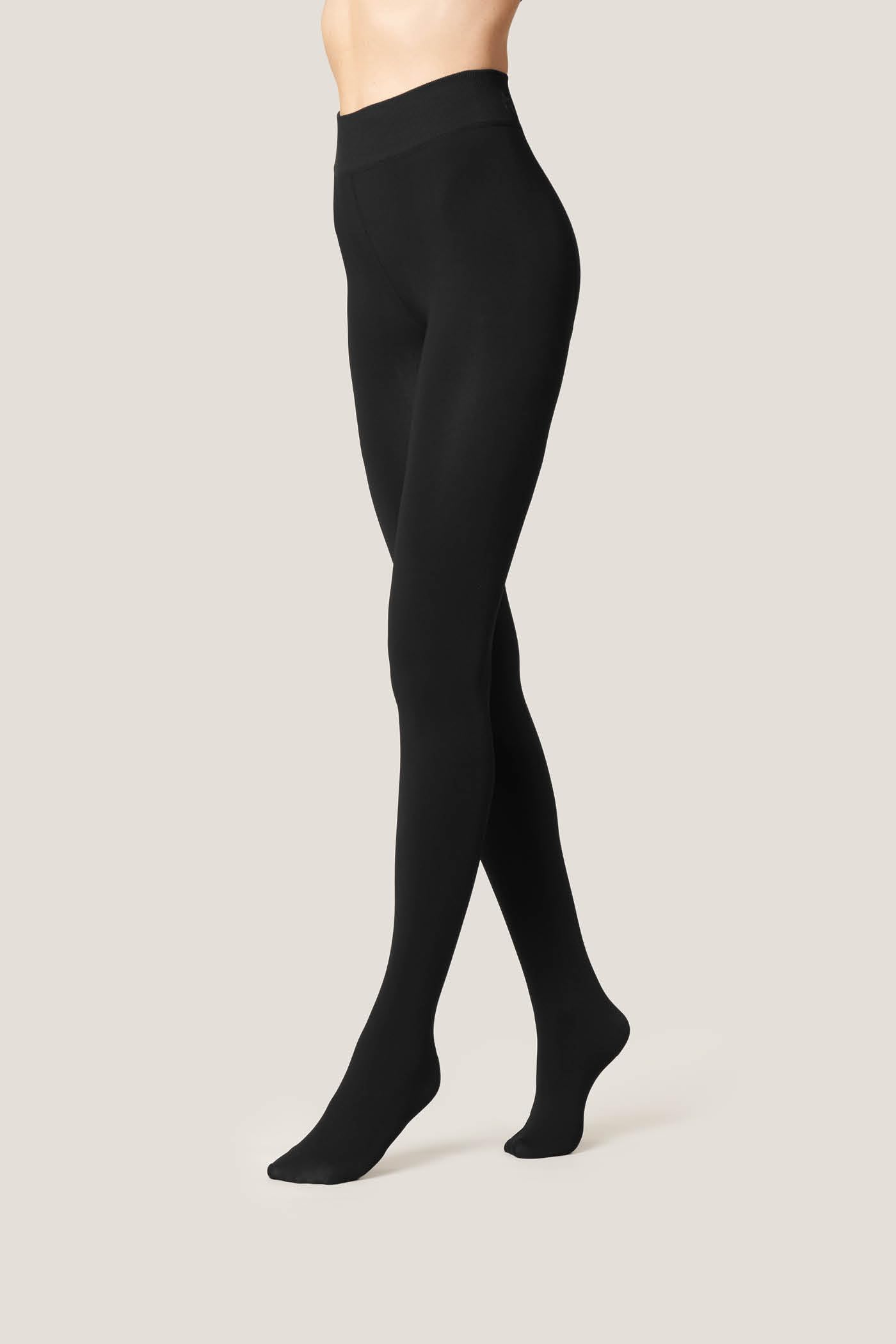 Goldenpoint collant donna con pile caldo invernale