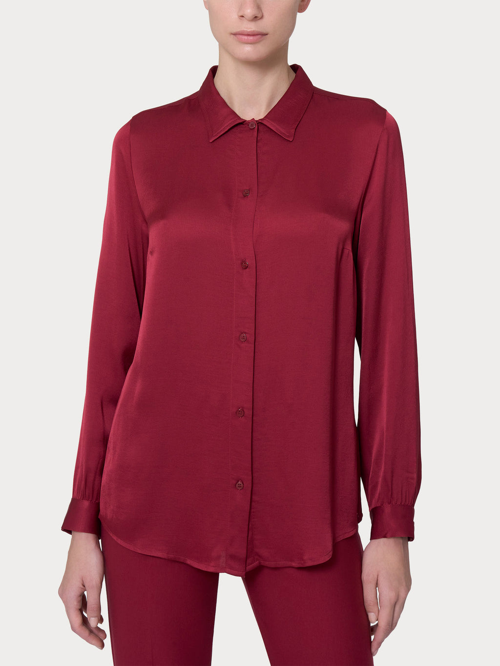 Ragno EcoSeta Shirt Camicia Tibetan Red Raso