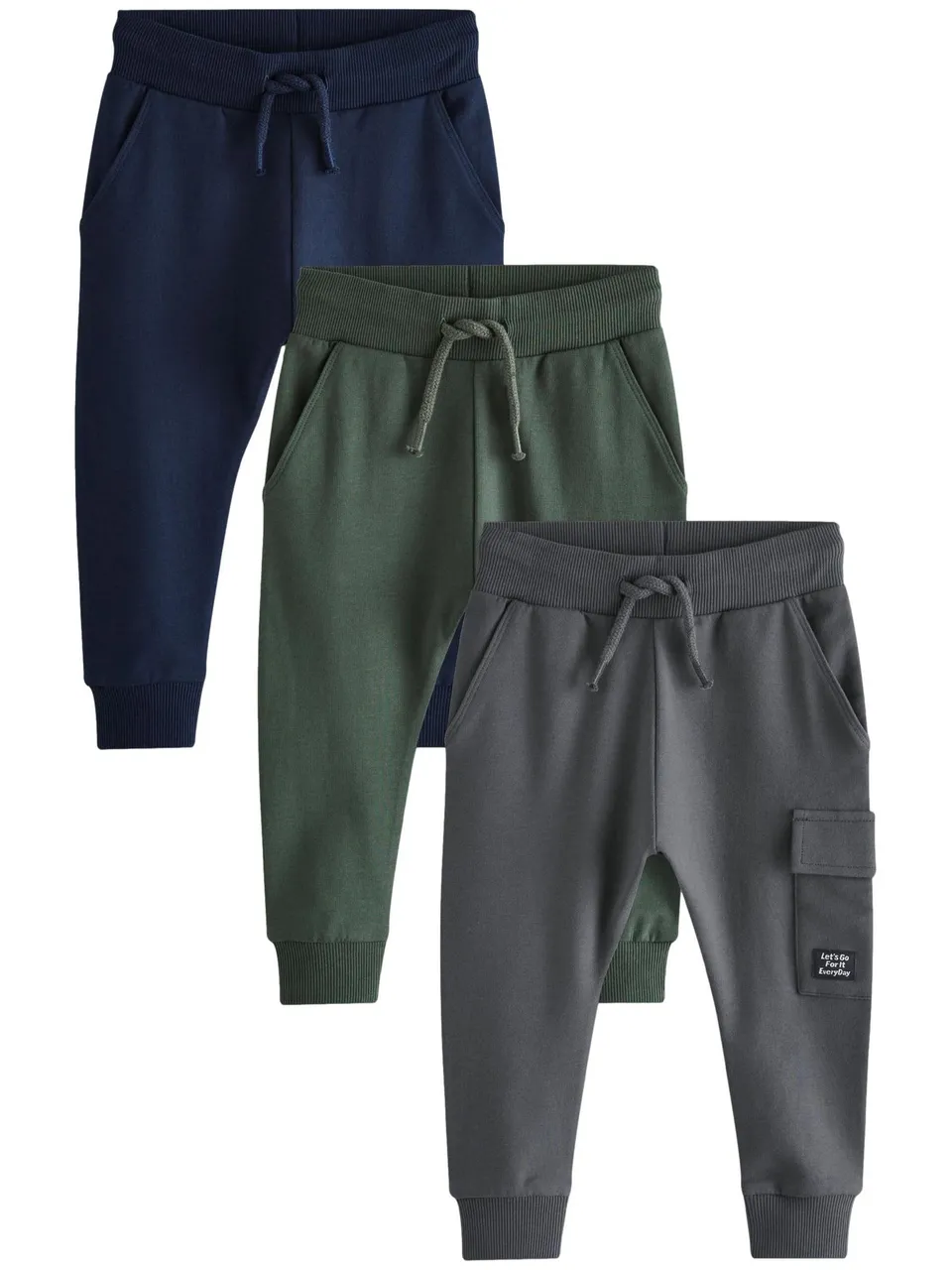 Next jogging multitasche ragazzo 9-12 mesi 3 pezzi skinny