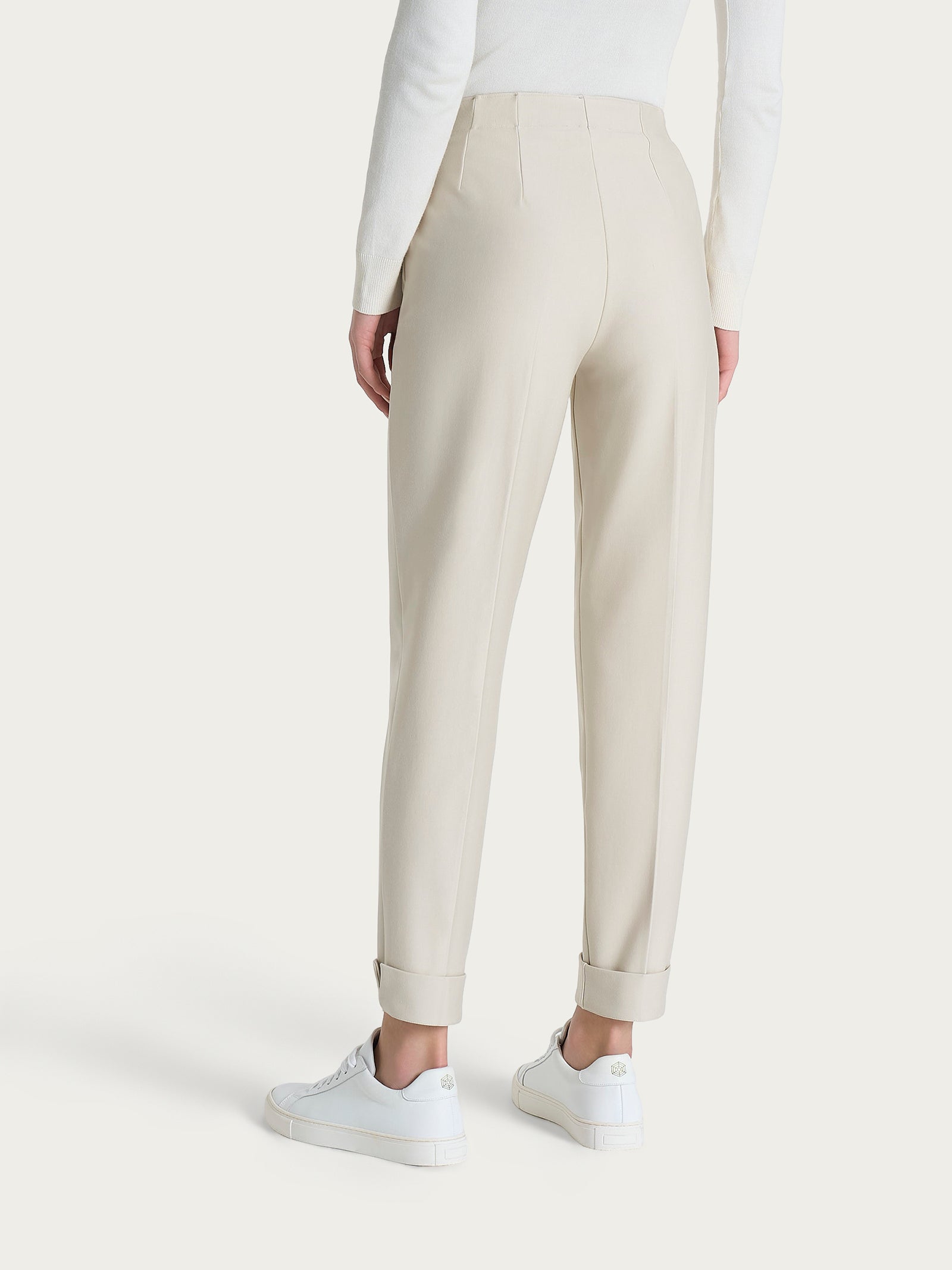 Ragno Pantalone a Carota Compact Champignon Elasticizzato