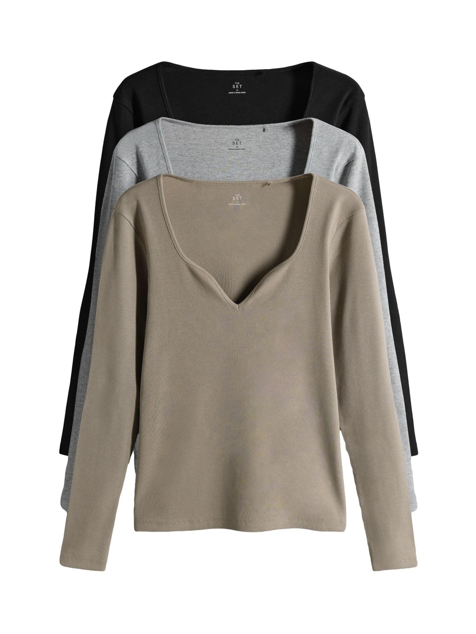 Geo Next The Set Coste Maglie Maniche Lunghe 3 Pezzi