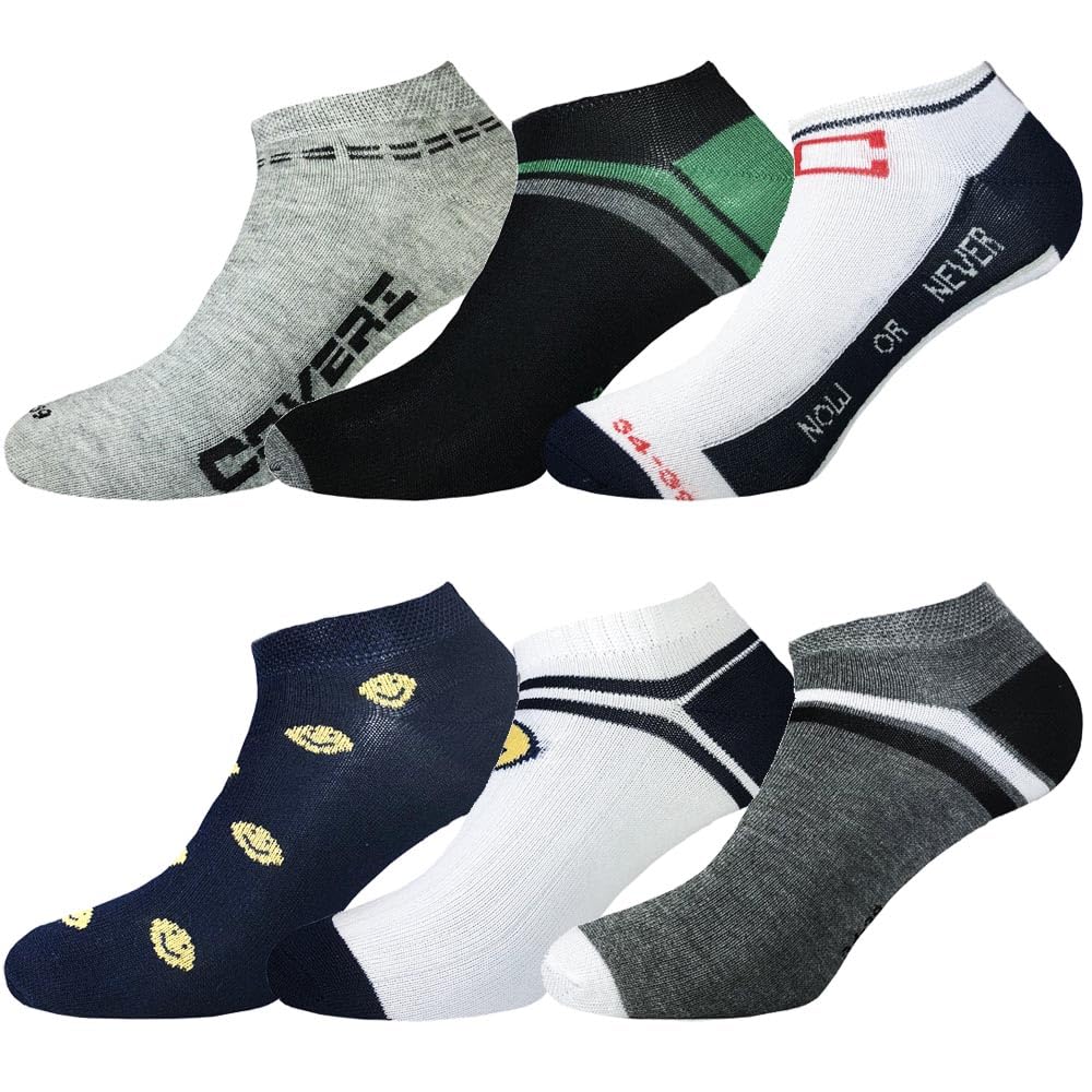 Enrico Coveri fantasmino leggero 6 paia cotone 34-39 mix