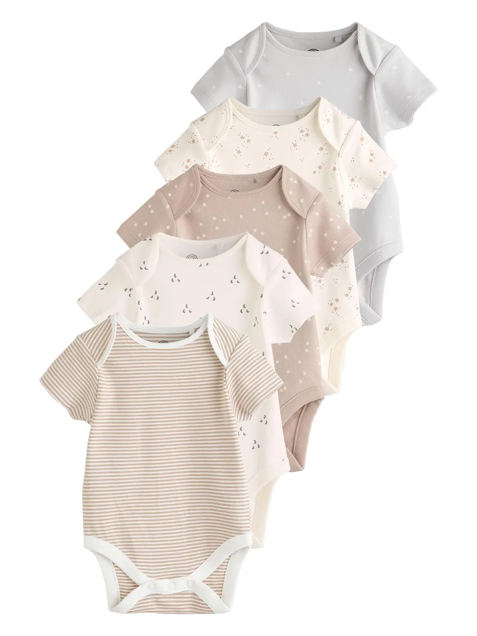 Next Body Neonato Manica Corta 5 Pezzi 56 Cotone