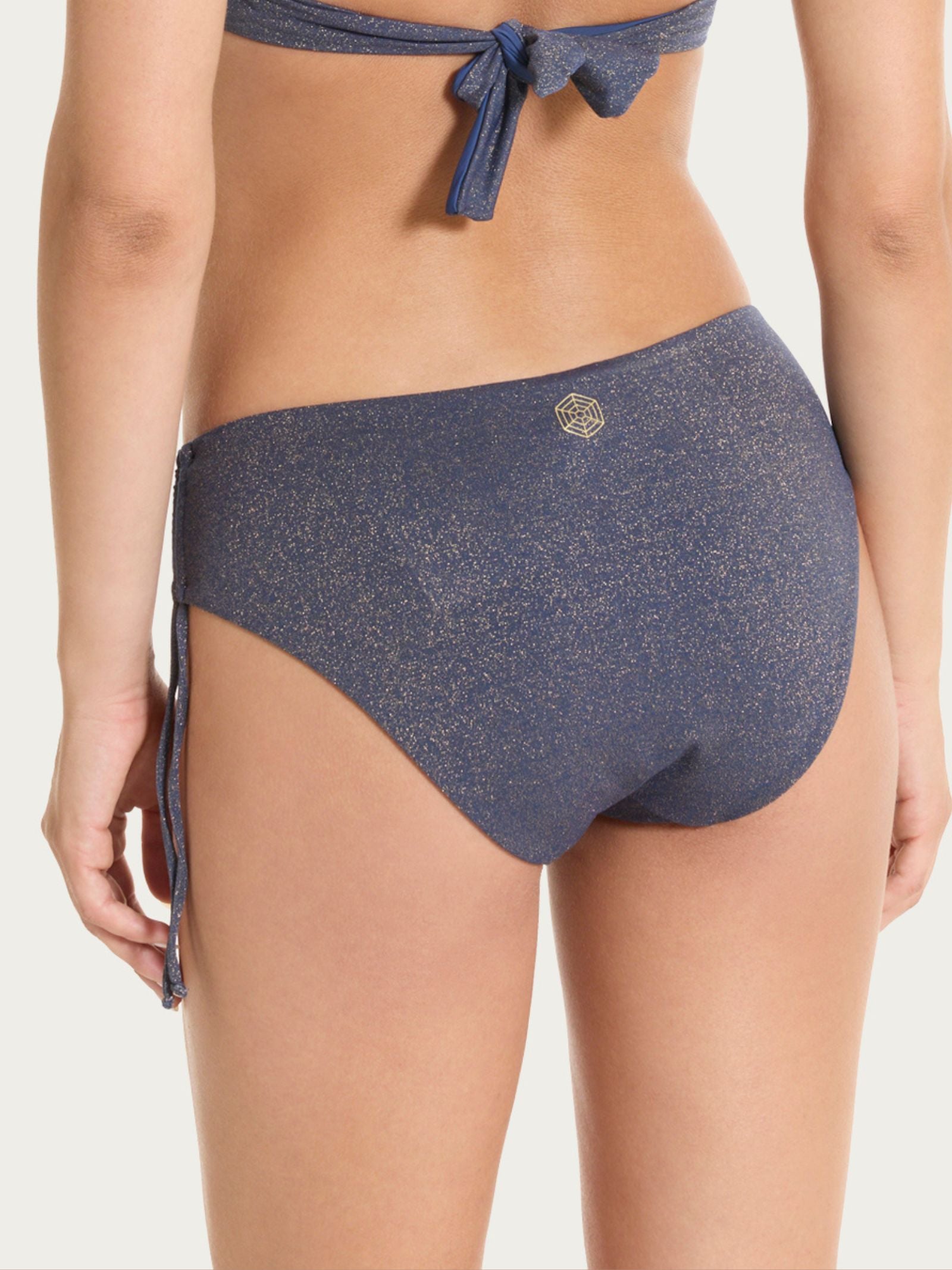 Ragno Invisible Slip donna Oceana lurex regolabile