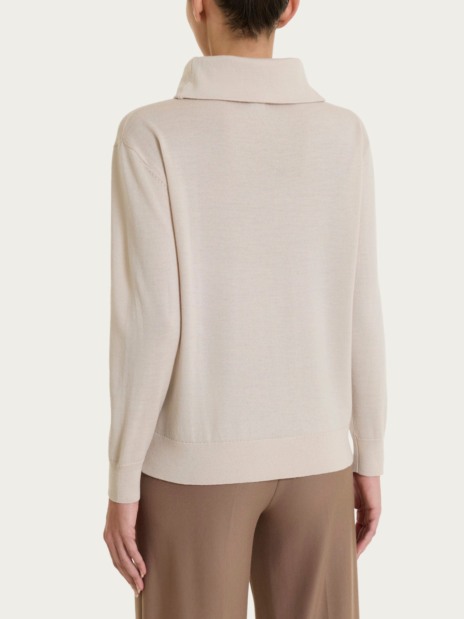 Ragno Merino Soft Maglia Donna Champignon lana