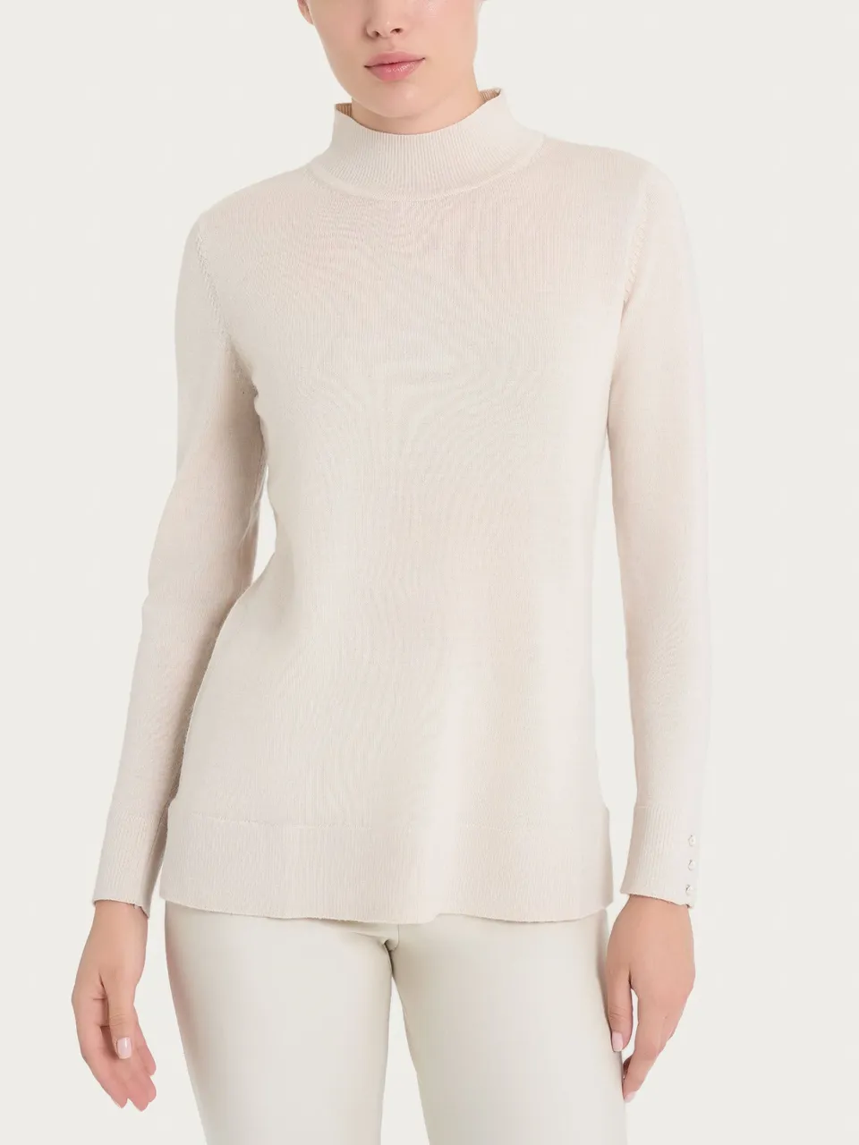 Ragno Merino Soft Lupetto pullover champignon lana