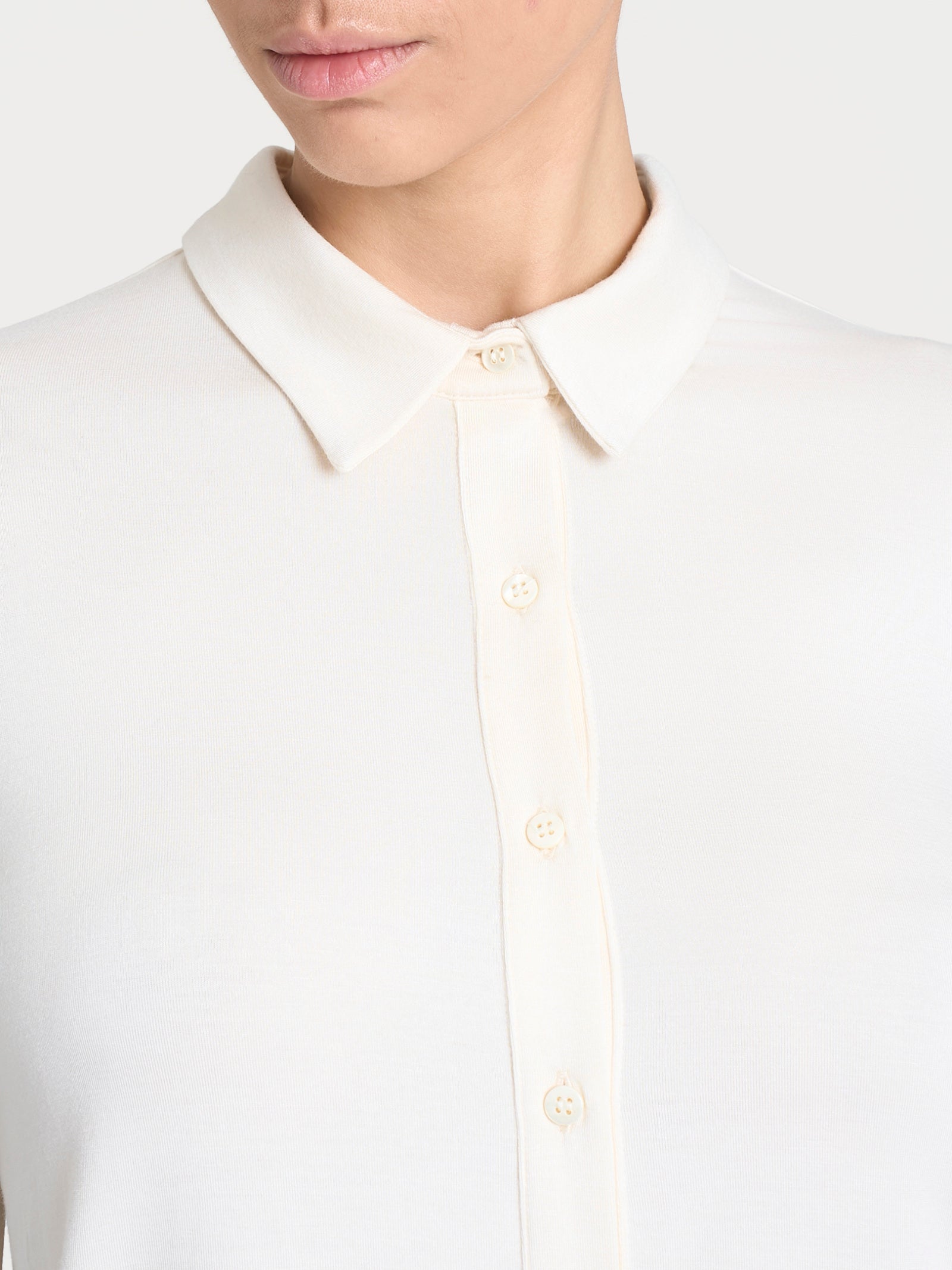 Ragno Eco Viscosa camicia Salsa manica lunga morbida