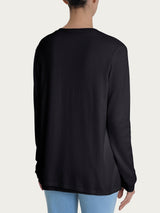 Ragno Summertime Cardigan Aperto Nero Senza Bottoni