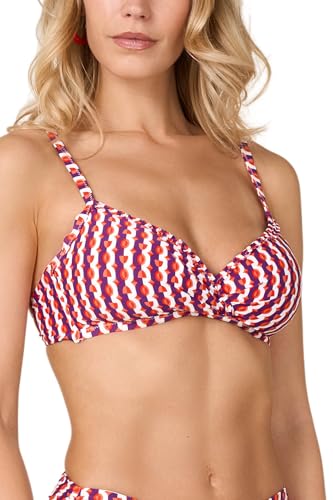 Goldenpoint Circus top bikini triangolo geometrico
