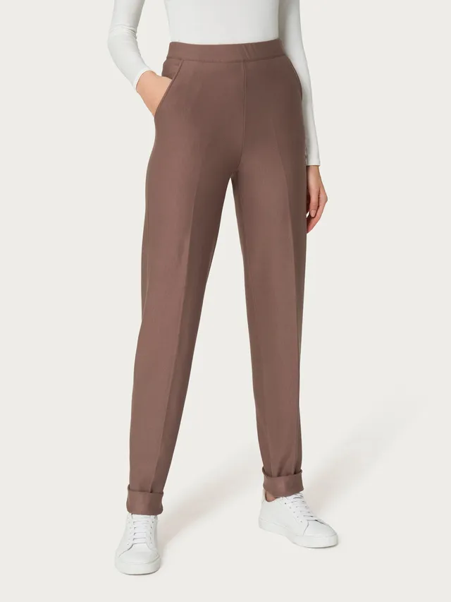 Ragno Comfort pantalone chino marrone felpa tasche