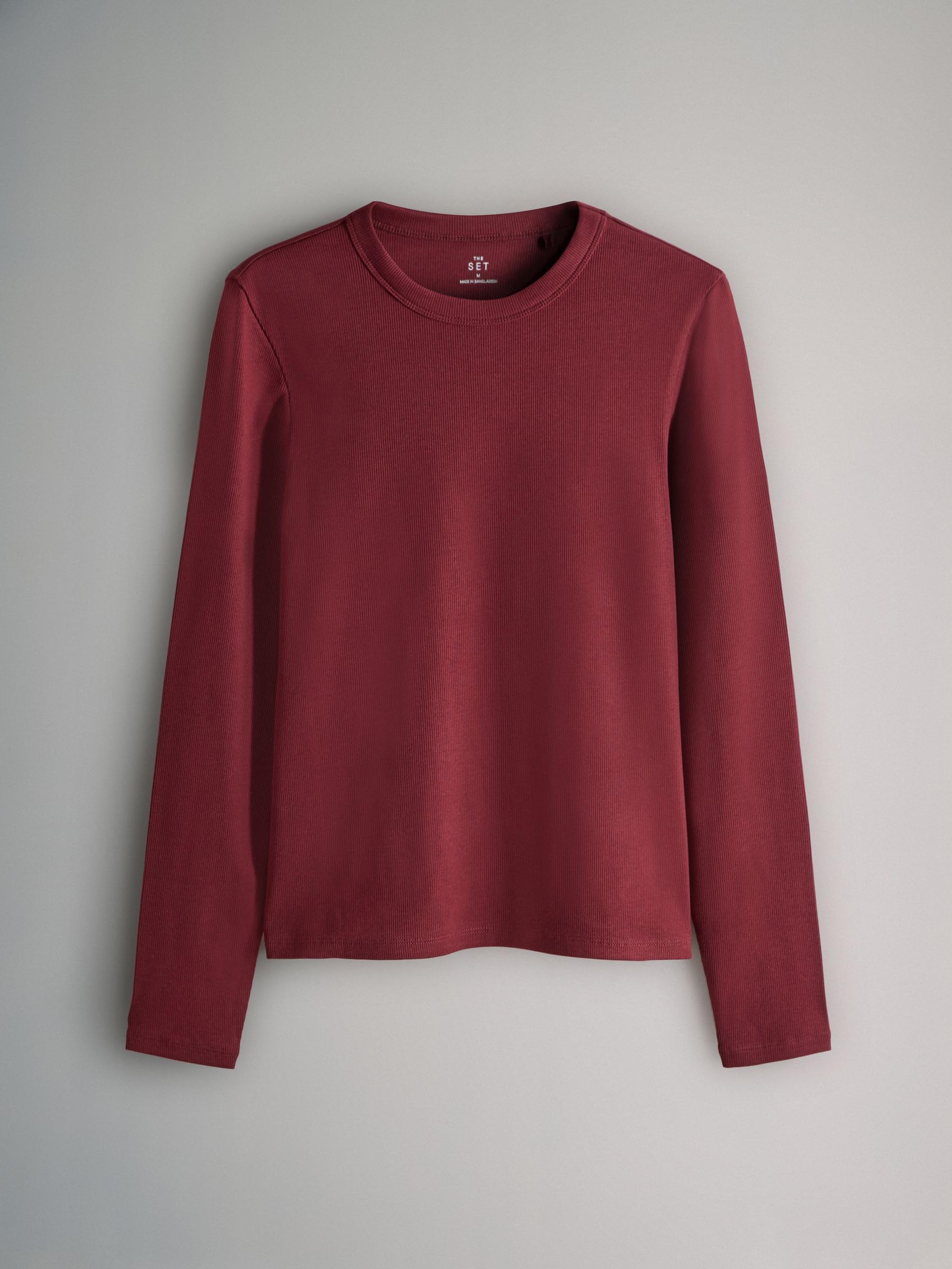 The Set magliette coste donna manica lunga 4 pezzi