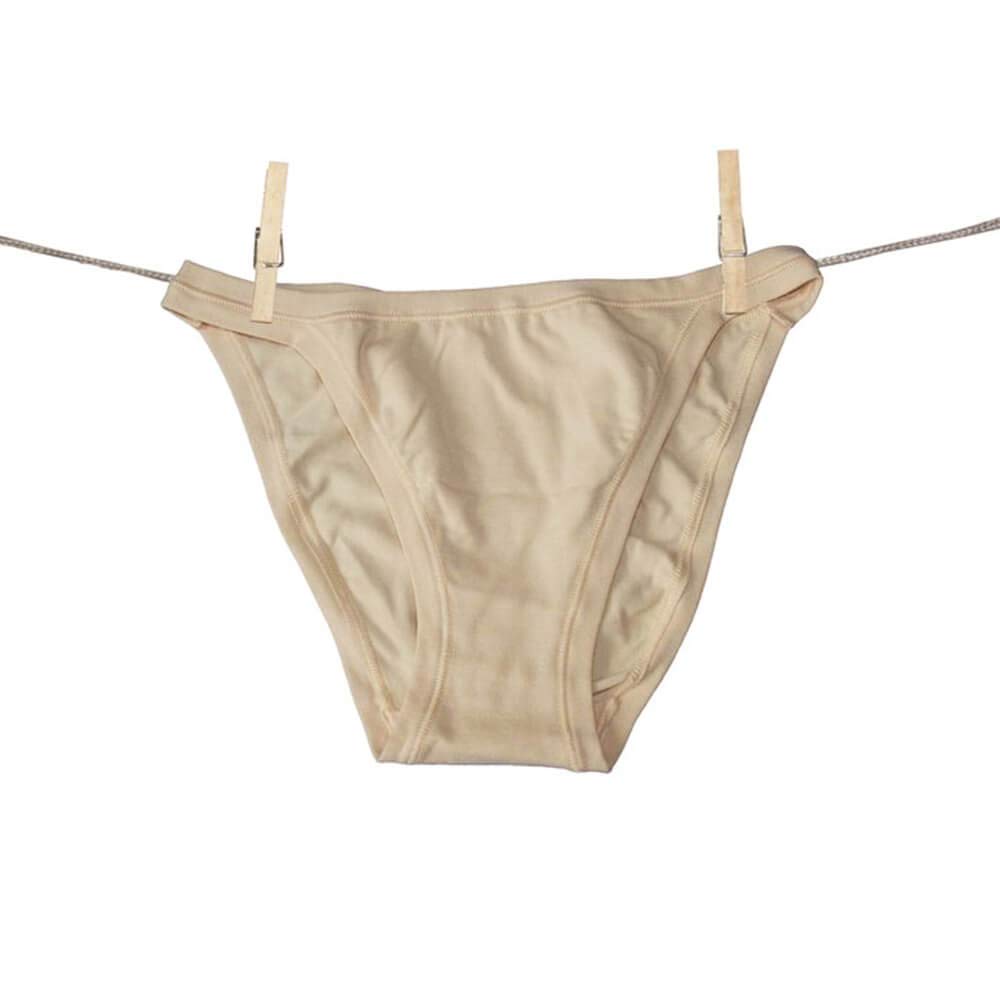 Lady C Emy tanga basso donna Nero cotone modal 3 pz