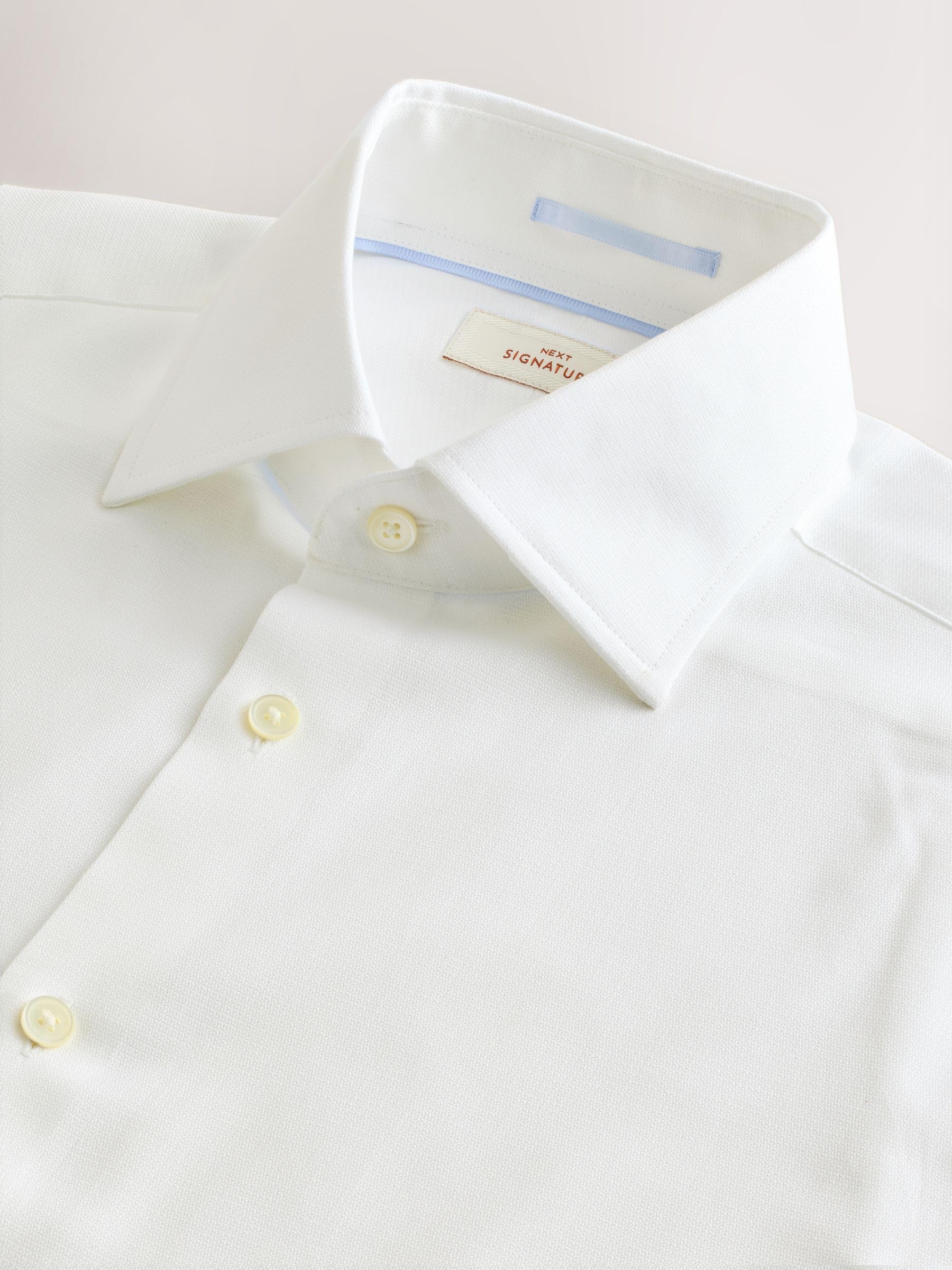 Next Signature Camicia slim uomo 100% cotone elegante